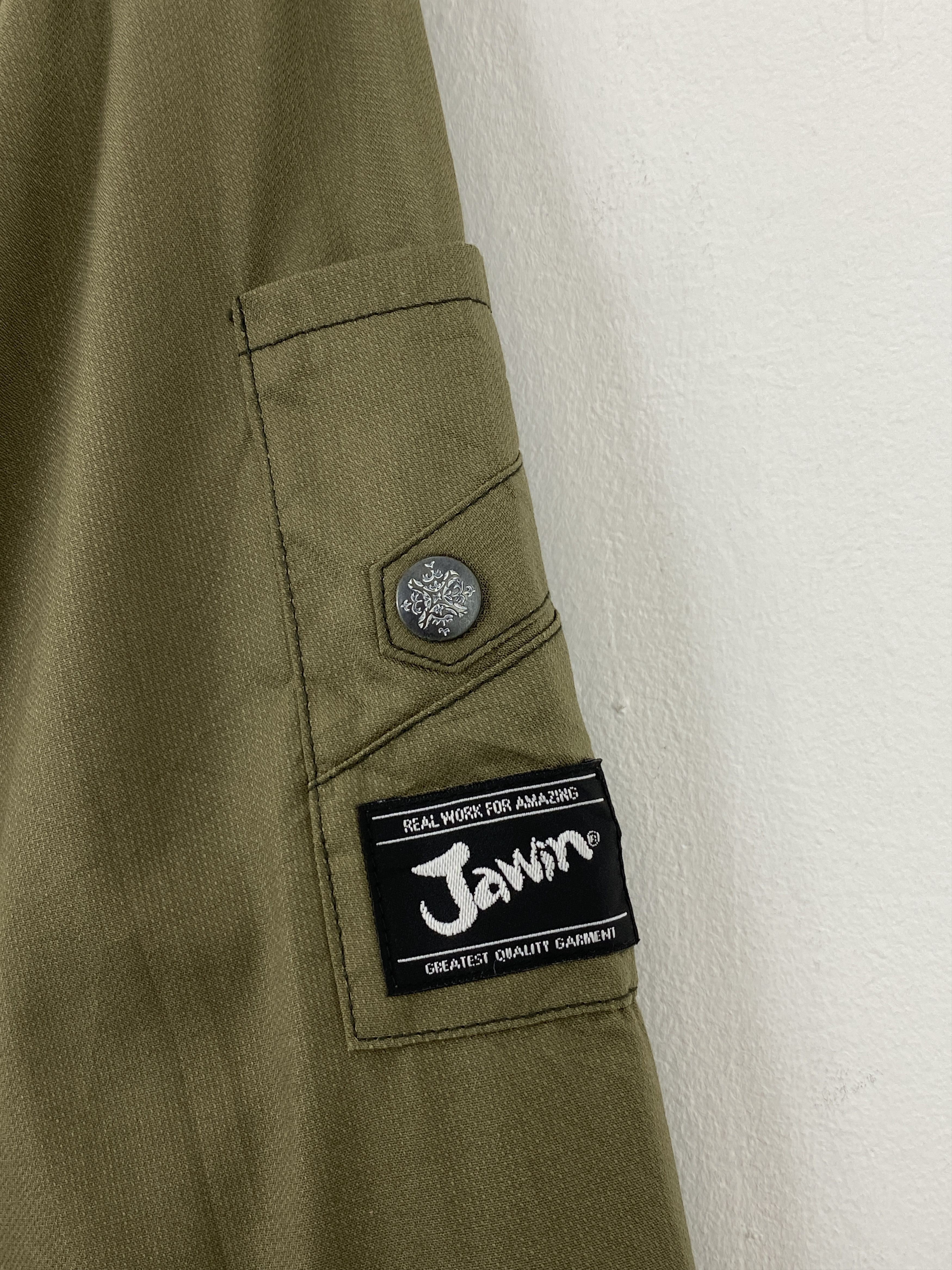 Other Vintage Japanese Jawin Workers Denim Jacket J1785 Size US XL / EU 56 / 4 - 7 Thumbnail