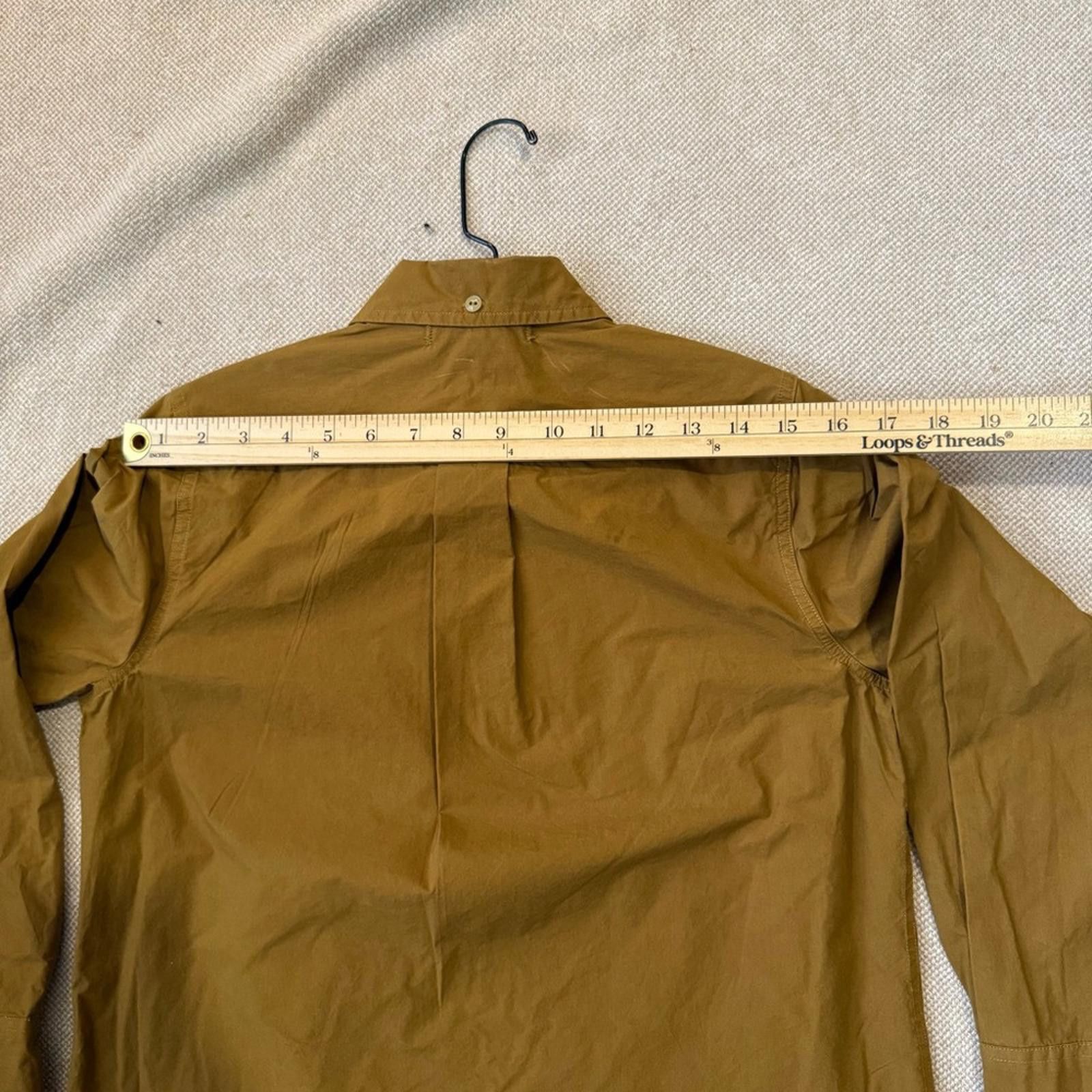 Alex Mill Alex Mill Camel Button-Up Shirt Size XS / US 0-2 / IT 36-38 - 4 Thumbnail