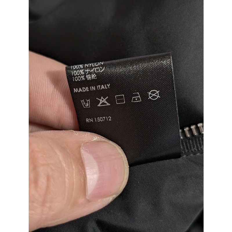 Amiri o1rshd1 Light Weight Nylon Anorak Jacket in Black Size US L / EU 52-54 / 3 - 16 Thumbnail