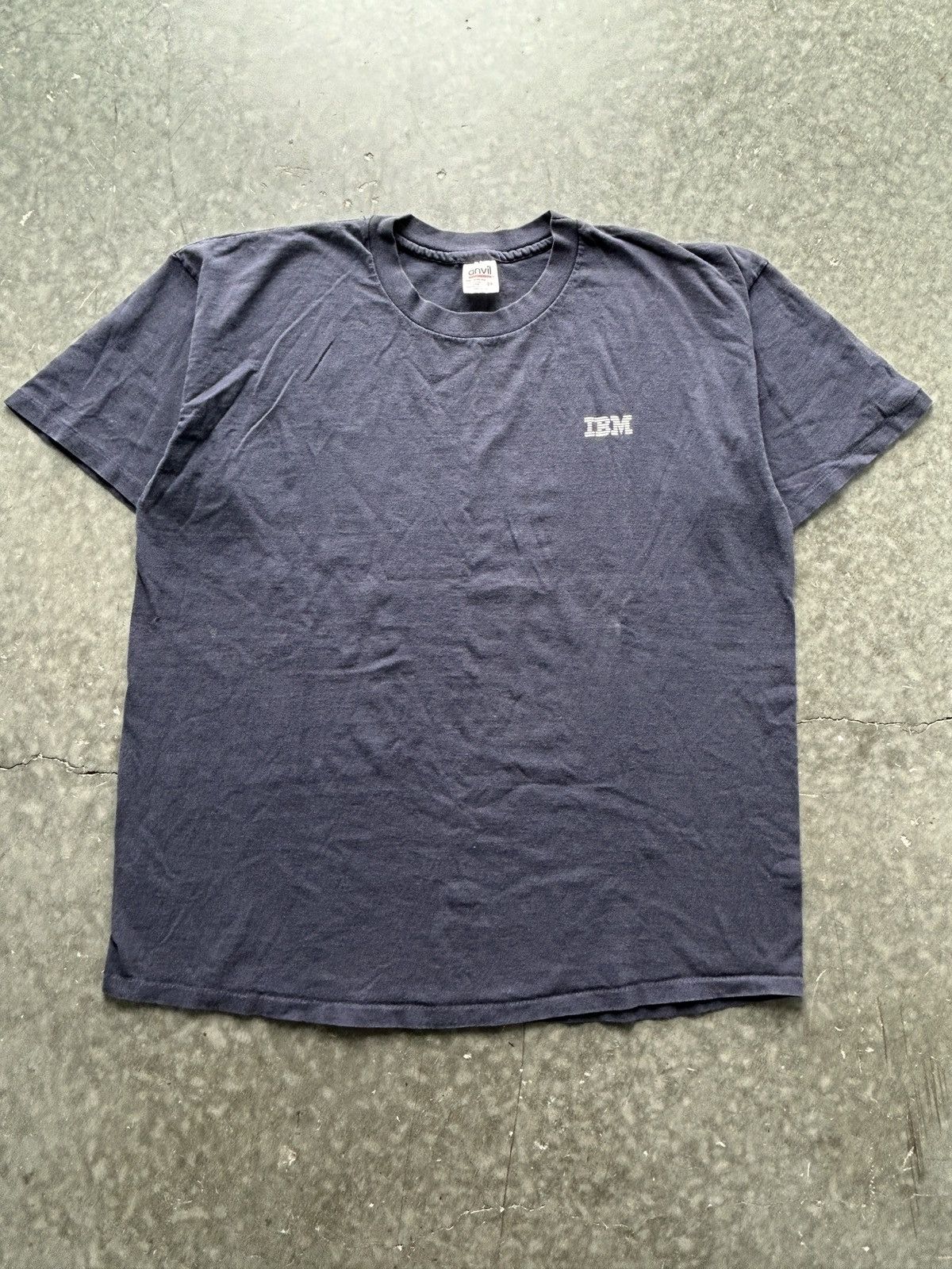 Vintage Vintage 90s IBM Graphic Tee Size US XXL / EU 58 / 5 - 1 Thumbnail