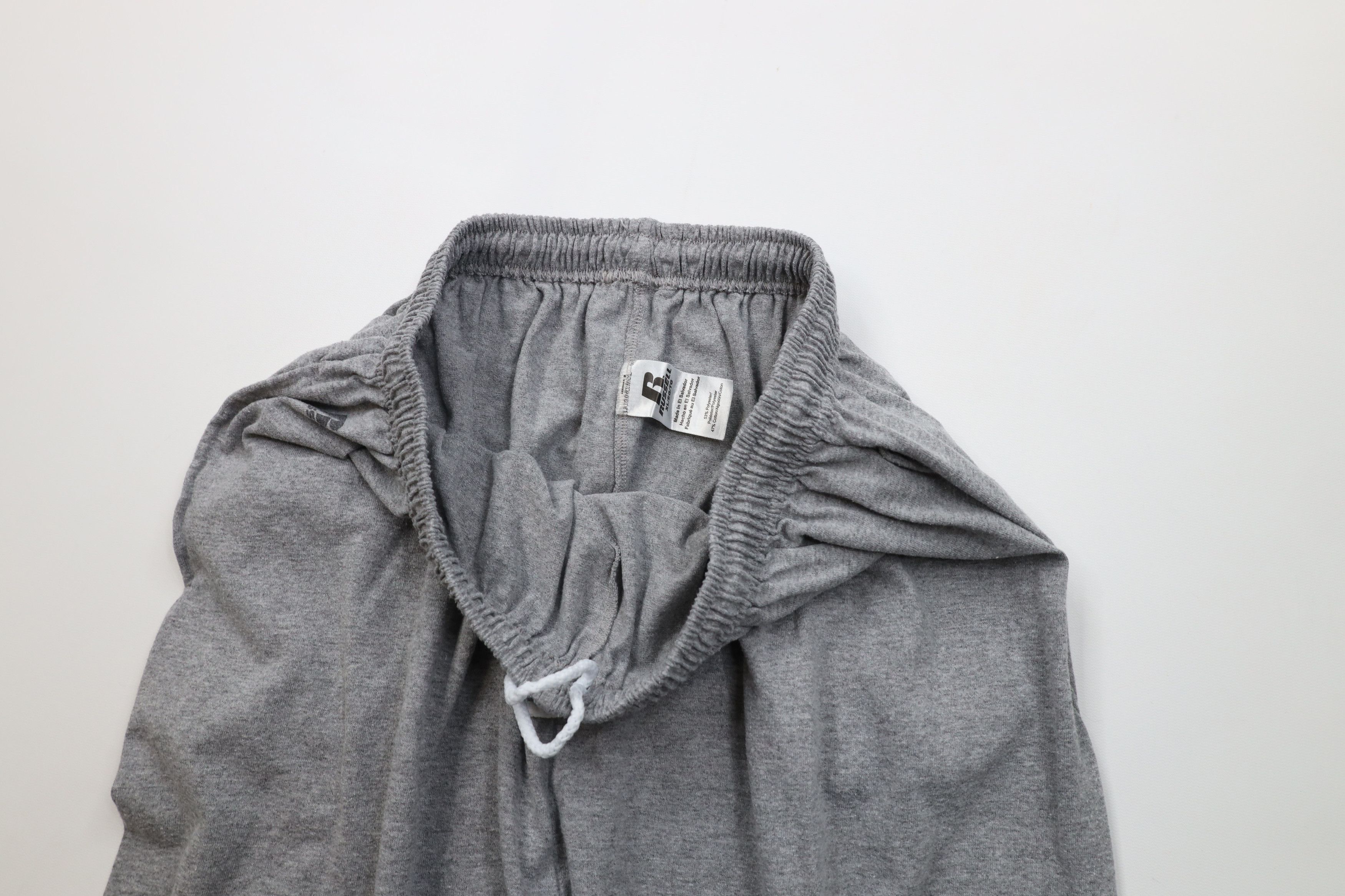Russell Athletic Vintage Y2K Russell Athletic Wide Leg Sweatpants Gray Size US 38 / EU 54 - 9 Thumbnail