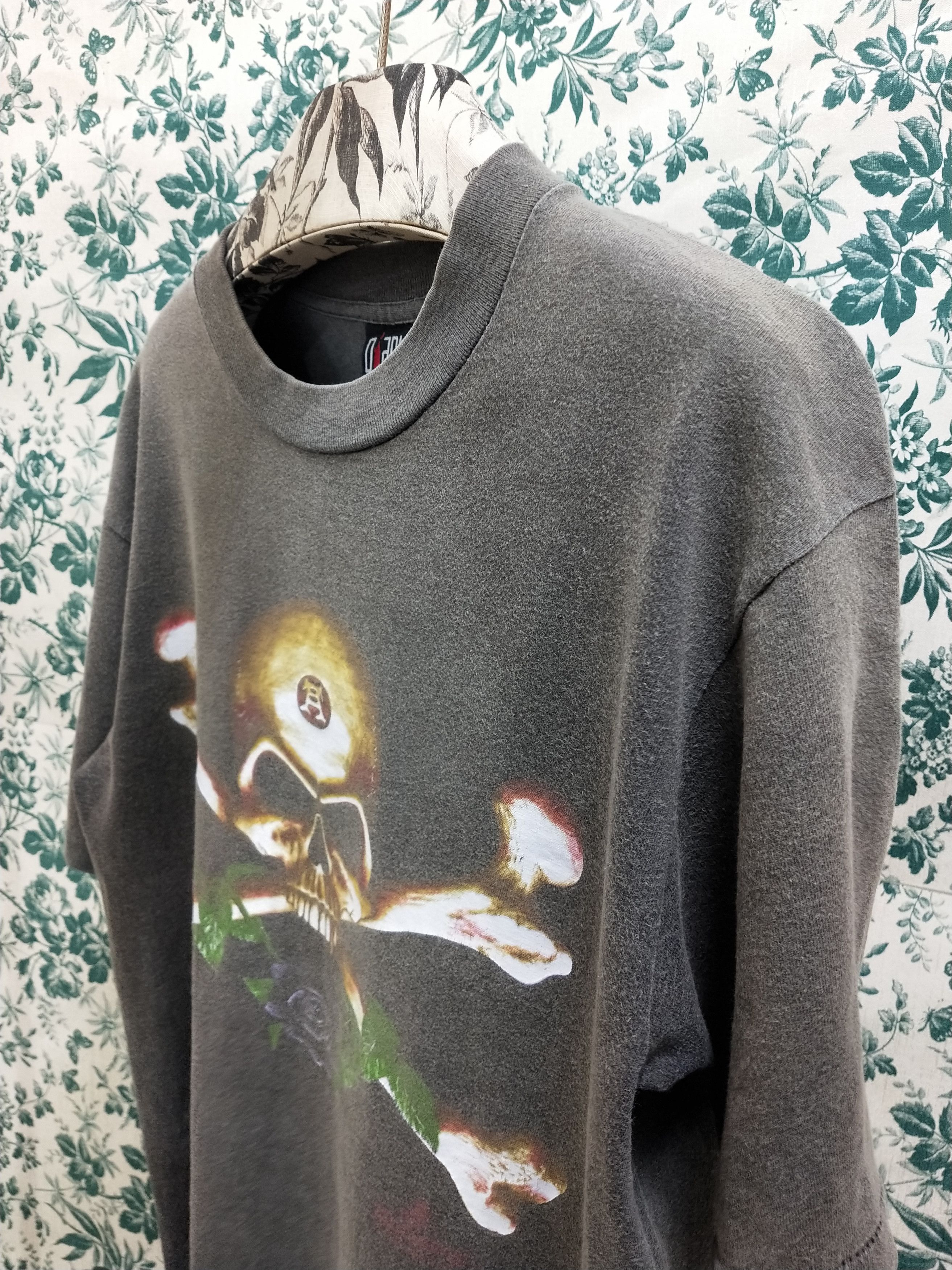 Band Tees × Giant × Vintage 90s Alchemy Skull Tee Size US M / EU 48-50 / 2 - 3 Thumbnail
