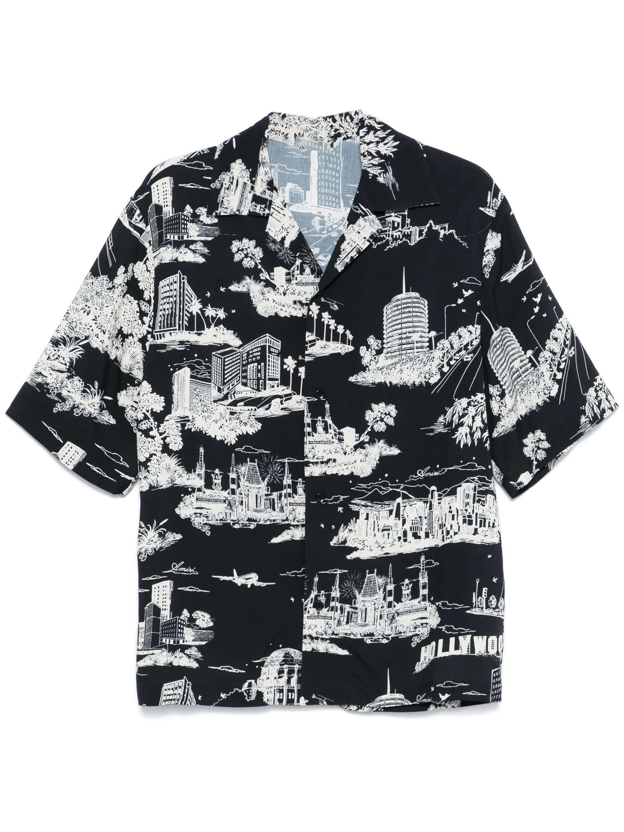 Designer Men’s Landmark Shirt – Statement Graphic, Premium Fit Size US L / EU 52-54 / 3 - 1 Thumbnail