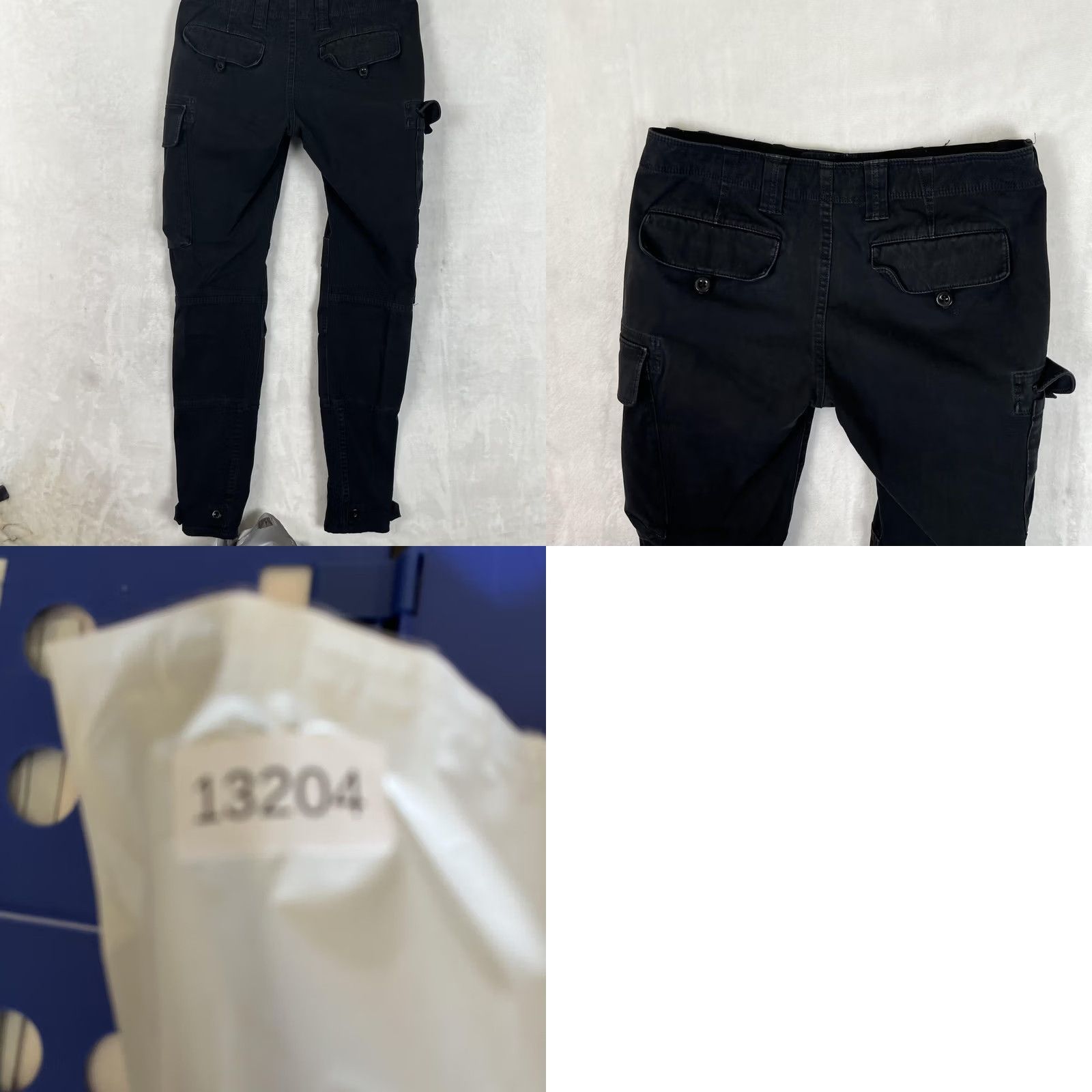 Polo Ralph Lauren Ralph Lauren Sport Cargo Pants Womens 6 Black Ankle Zip Utility Slim Pockets Zipper Twill Cap Size 28" / US 6 / IT 42 - 8 Thumbnail