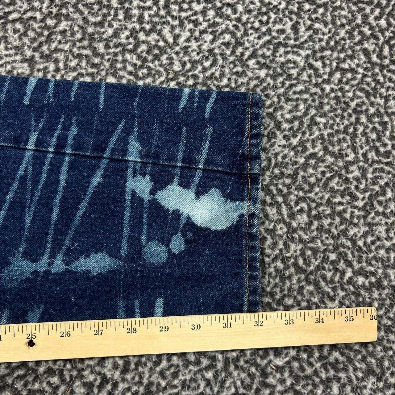 Giorgio Armani Vintage Giorgio Armani Jeans 32x32 Bleach Splatter Denim Size US 32 / EU 48 - 4 Thumbnail