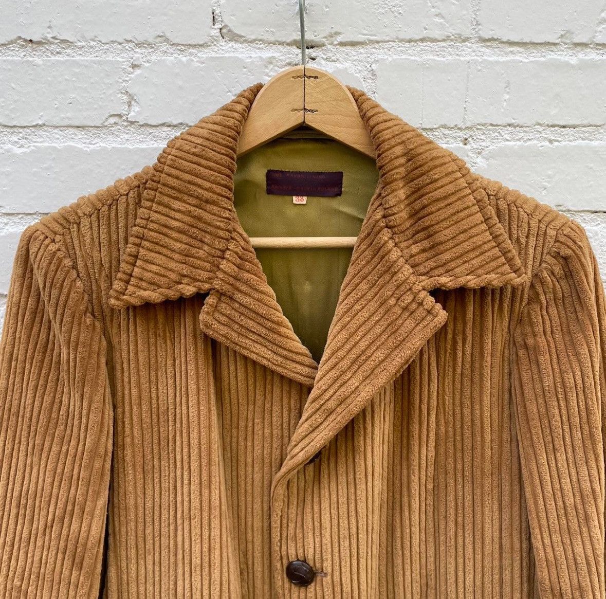 Vintage Vintage 1950s Corduroy Belted Jacket Size US M / EU 48-50 / 2 - 4 Thumbnail