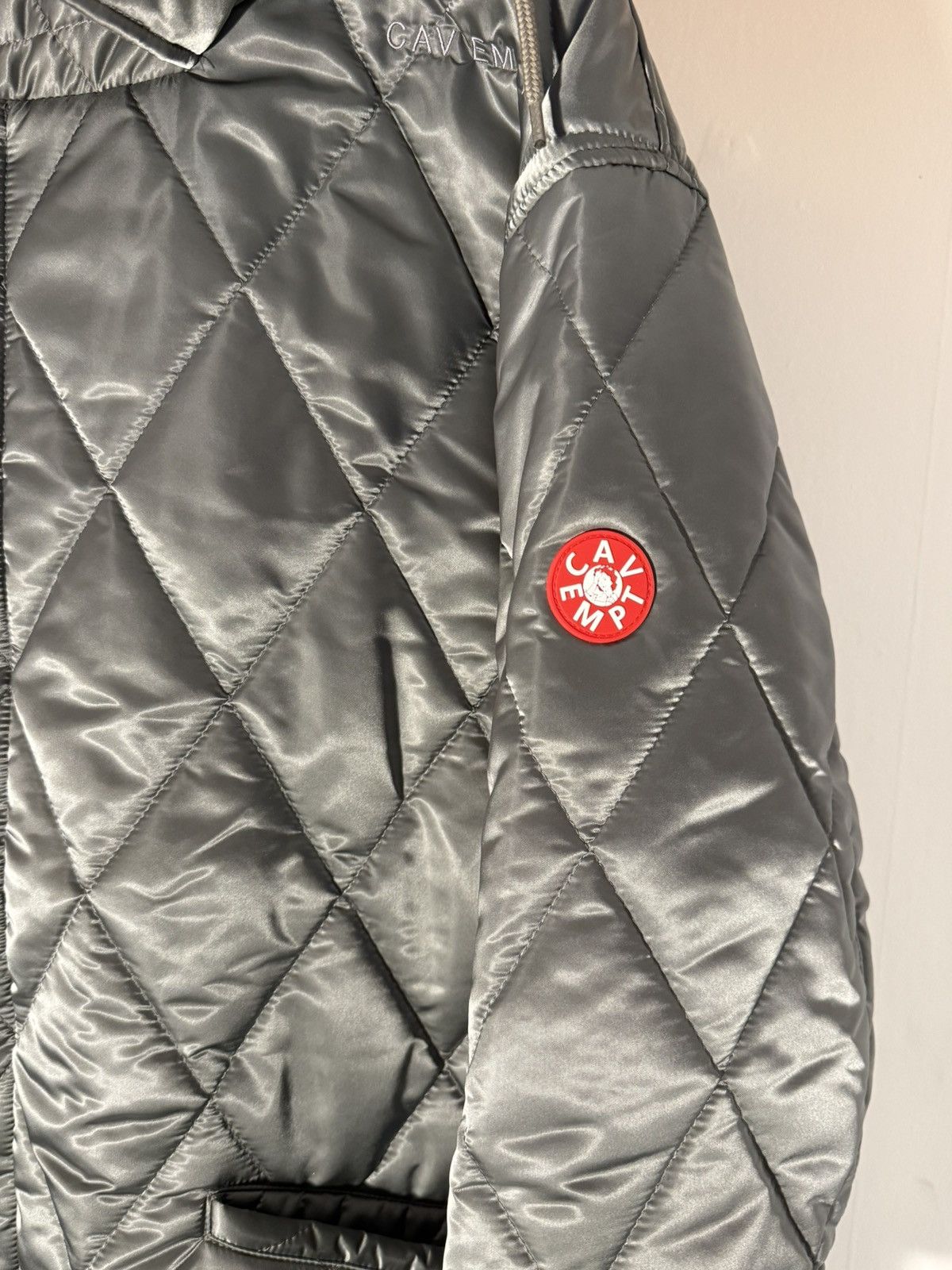 Cav Empt Cav Empt - 25 Silver Coat - L Size US L / EU 52-54 / 3 - 2 Thumbnail