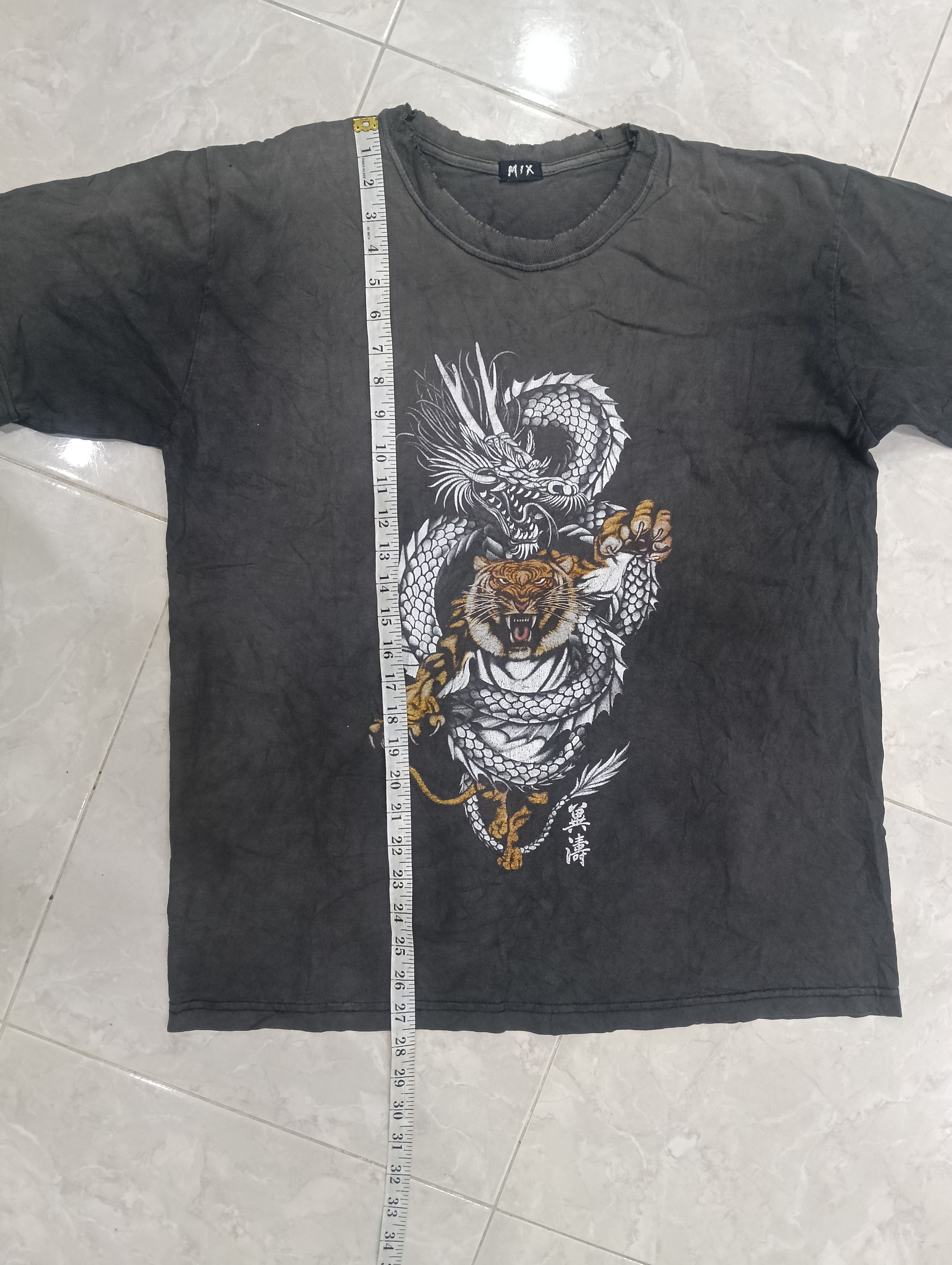 Dragonfly Vintage Mix Japan Traditional Tiger N Dragon Size US L / EU 52-54 / 3 - 9 Thumbnail