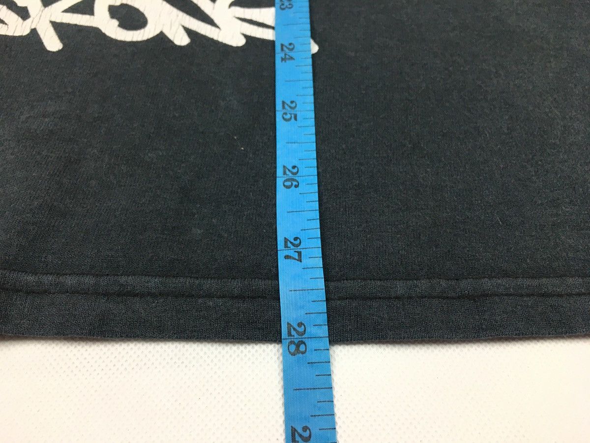 Stussy × Vintage 90s Stussy World Tour Fuzzy Double Sided Printed Size US M / EU 48-50 / 2 - 7 Thumbnail
