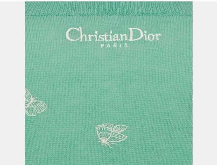 Dior o1w1db10225 414S4 Short-Sleeved Sweater Size S / US 4 / IT 40 - 4 Thumbnail