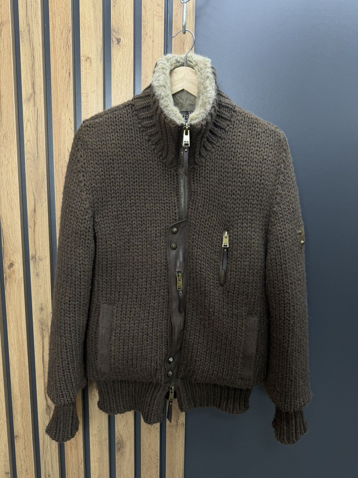 Other Royal Sunday Alpaca Wool Knit Jacket Brown Size 48 Size US M / EU 48-50 / 2 - 7 Thumbnail