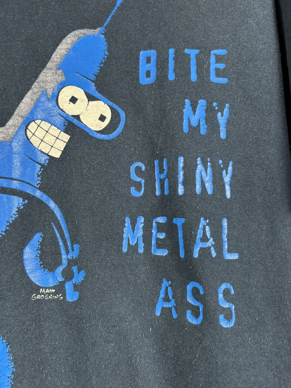 Cartoon Network Vintage 2008 Futurama Bender “Bite My Shiny Metal Ass” M Size US M / EU 48-50 / 2 - 9 Thumbnail