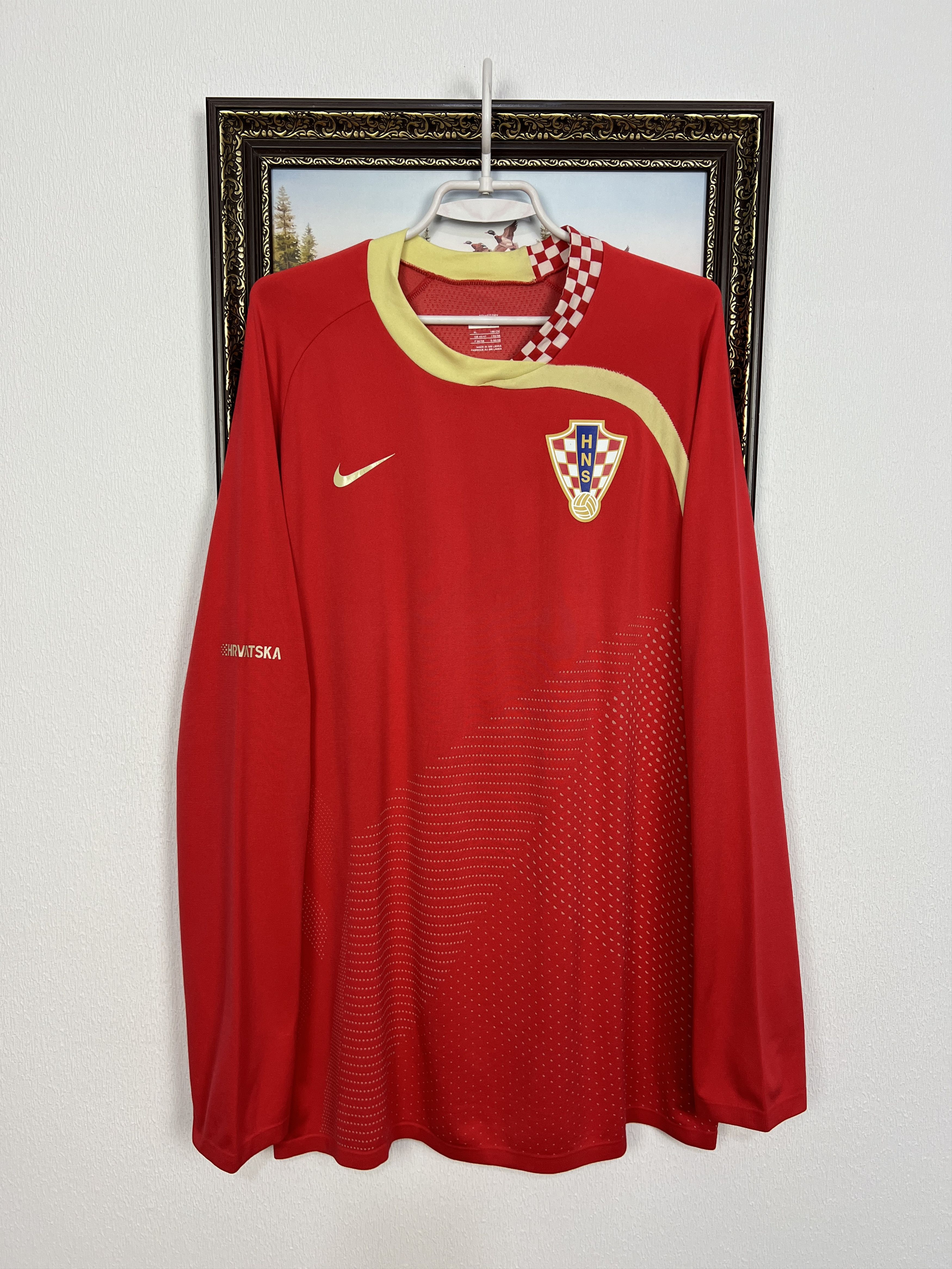 Nike Croatia Football Train Sweatshirt Long Sleeve Player Issue Size US XL / EU 56 / 4 - 1 Thumbnail
