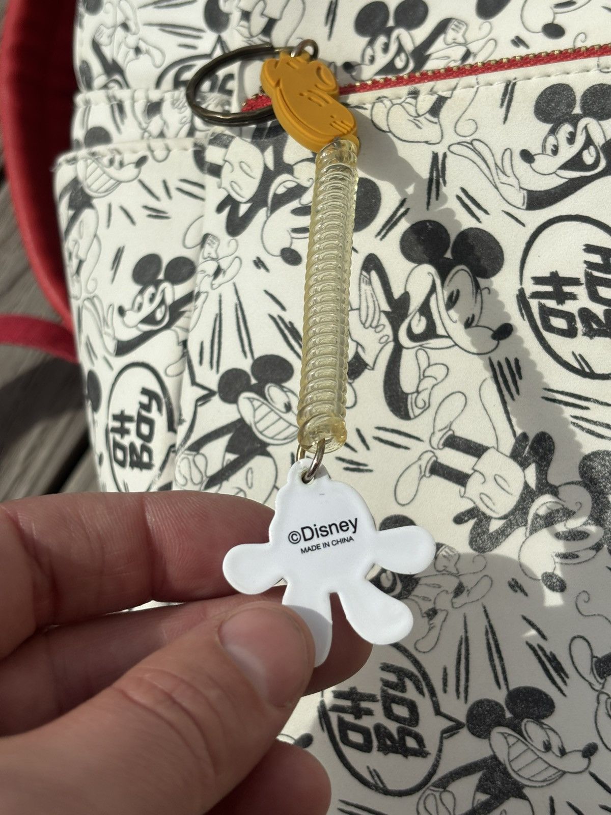 Disney Disney x Loungefly Mickey Mouse Mini Backpack Red White Size ONE SIZE - 8 Thumbnail