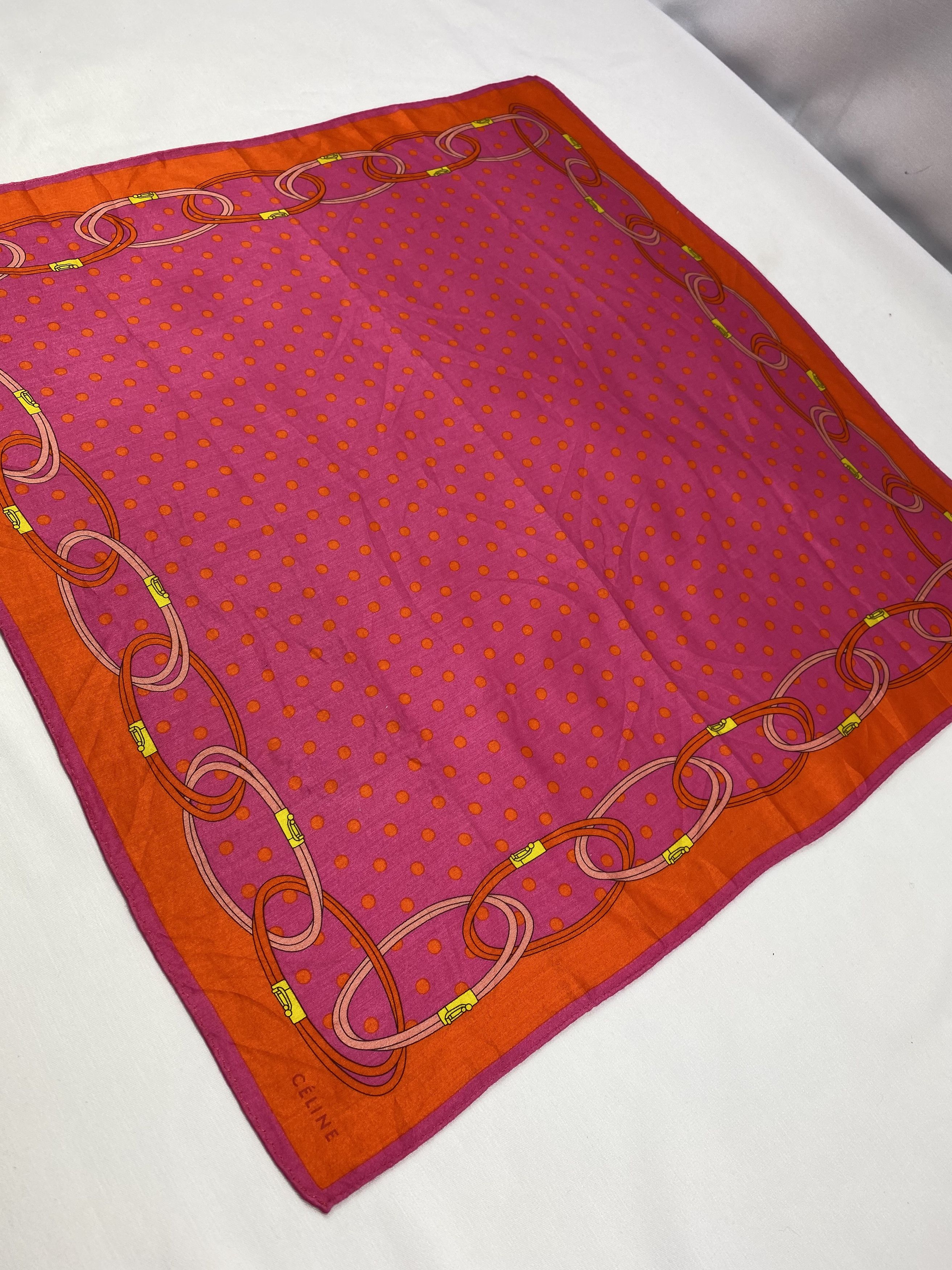 Celine Celine Handkerchief / Bandana / Neckerchief Size ONE SIZE - 4 Thumbnail