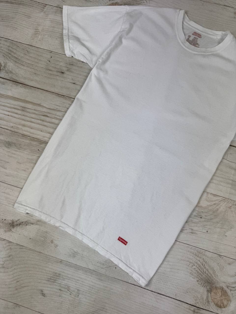 Hanes × Supreme Hanes x Supreme T-Shirt Small Logo Size US M / EU 48-50 / 2 - 2 Thumbnail