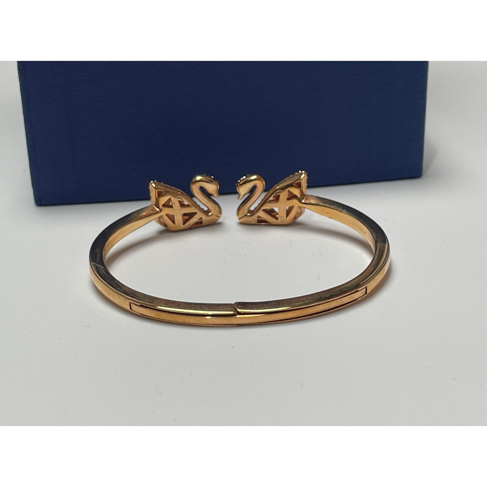 Swarovski Swarovski Facet Swan Bangle Bracelet Multi Color, Size Small Size ONE SIZE - 8 Thumbnail