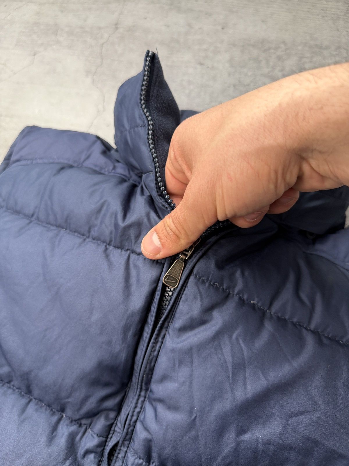 Nike Vintage y2k Nike Vest Puffer Size US S / EU 44-46 / 1 - 8 Thumbnail