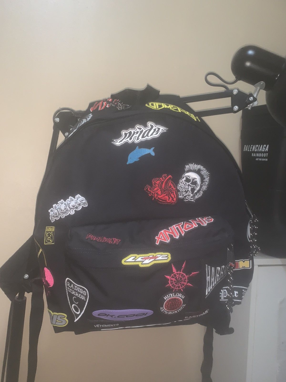 Vetements Vetements eastpak sticker patch backpack Size ONE SIZE - 2 Thumbnail
