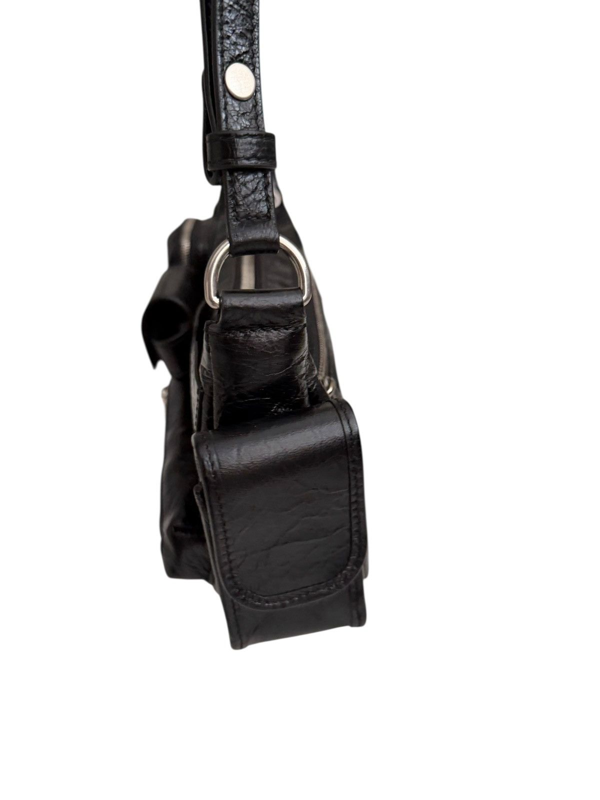 Balenciaga Superbusy Mini XS Black Hobo Bag Size ONE SIZE - 3 Thumbnail
