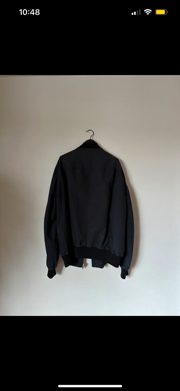 Rick Owens Rick Owens Bomber Black Size US XL / EU 56 / 4 - 2 Thumbnail