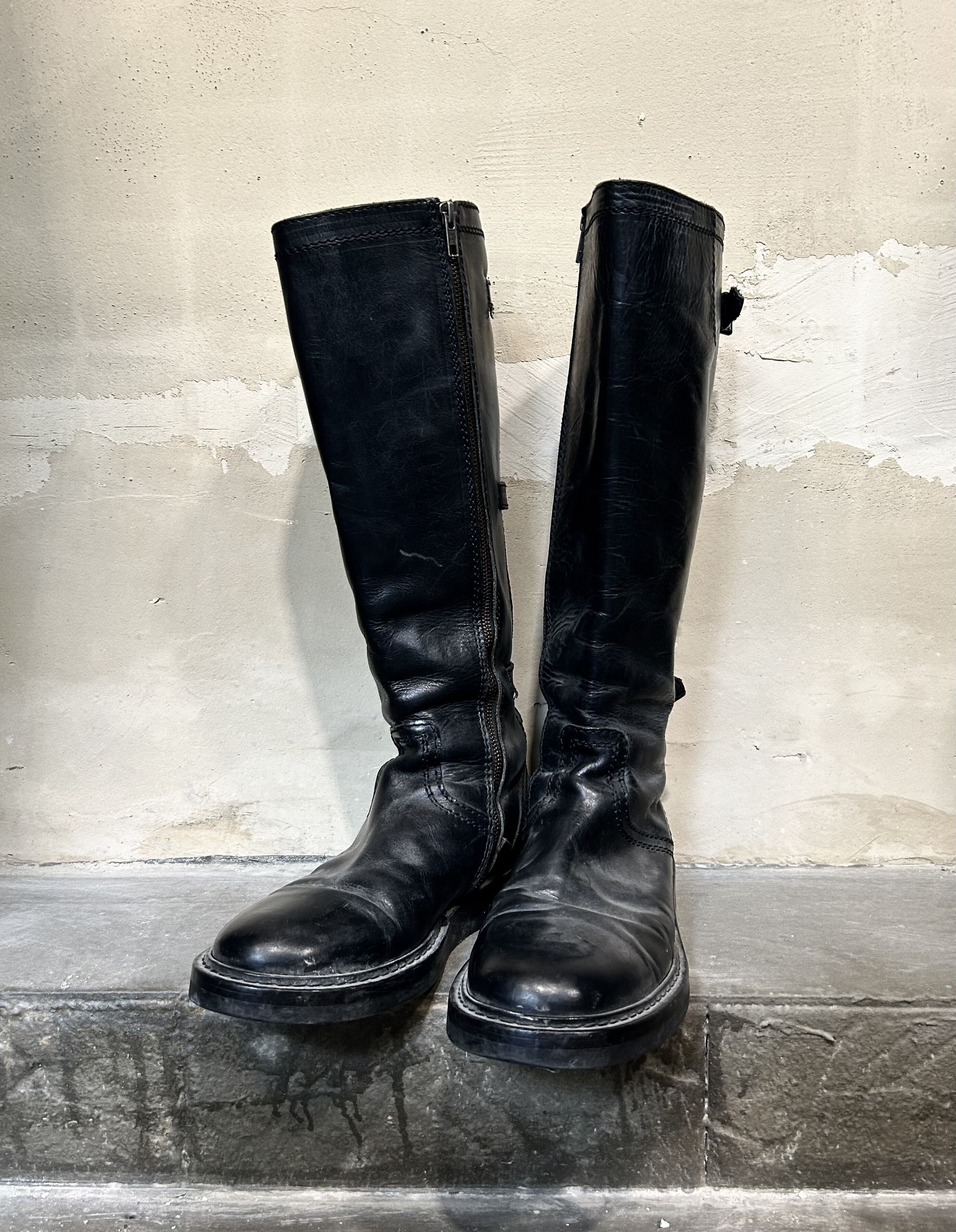 Ann Demeulemeester Ann demeulemeester triple lace boots sz 41-42