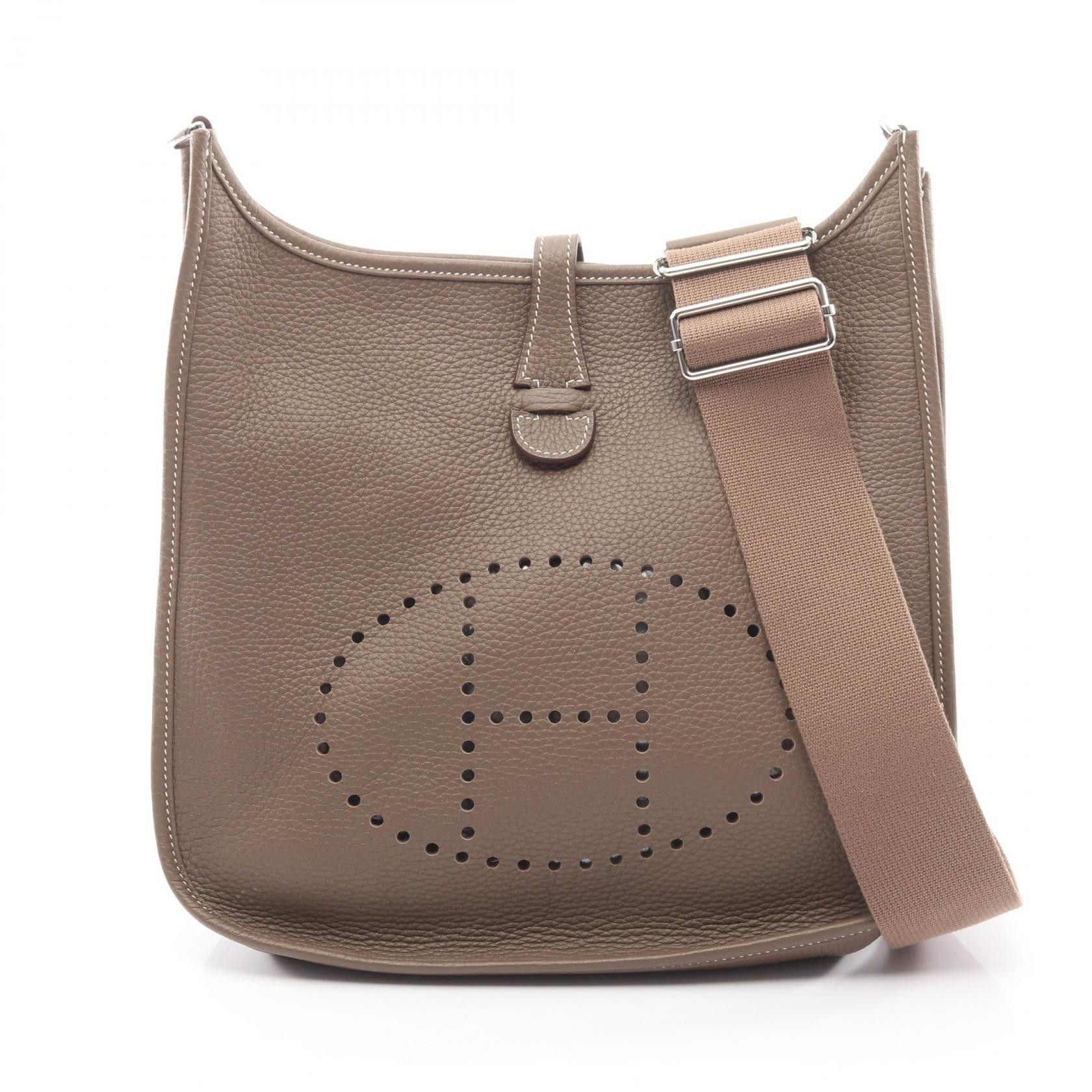 Hermes Hermes Hermes Evelyne3 PM Calfskin Shoulder Bag Leather Shoulder Bag Stamp B (2023) DUTY FREE for USA Size ONE SIZE - 1 Thumbnail
