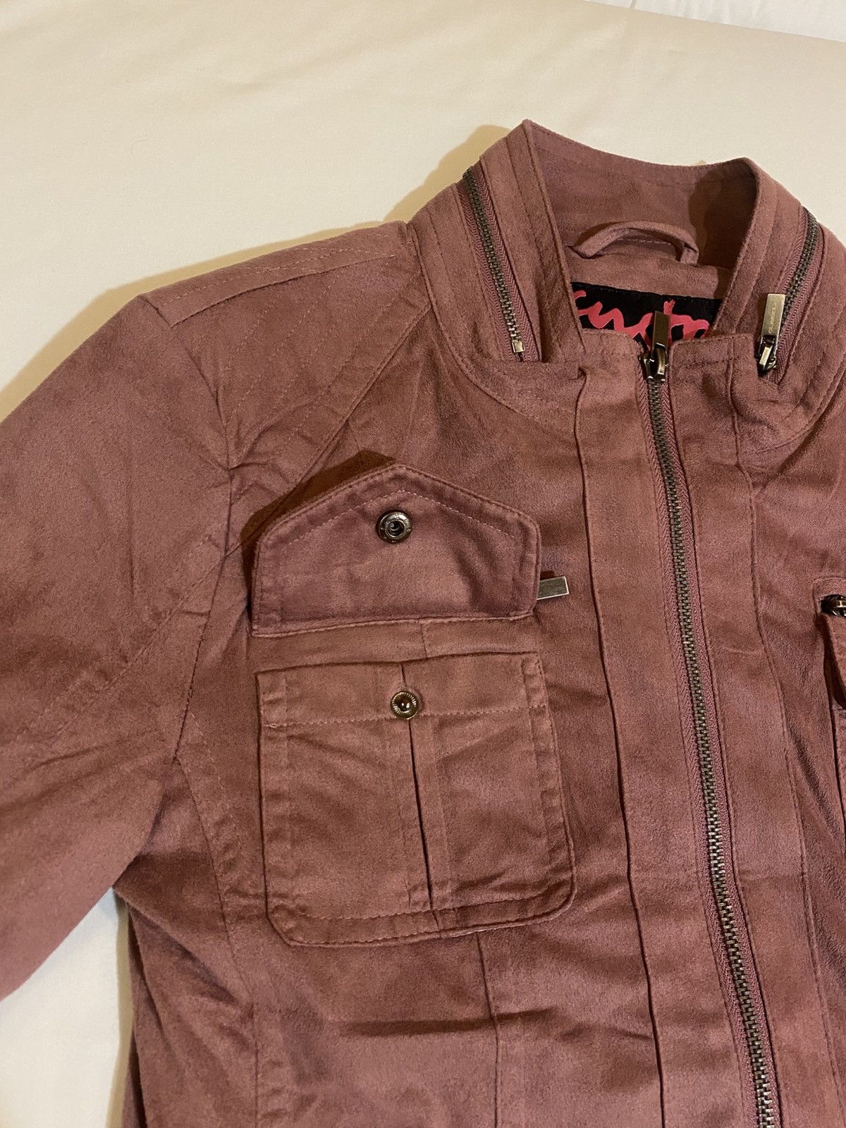 Custo Barcelona × Etro Custo Barcelona velvet jacket size 36 pink Size XS / US 0-2 / IT 36-38 - 9 Thumbnail