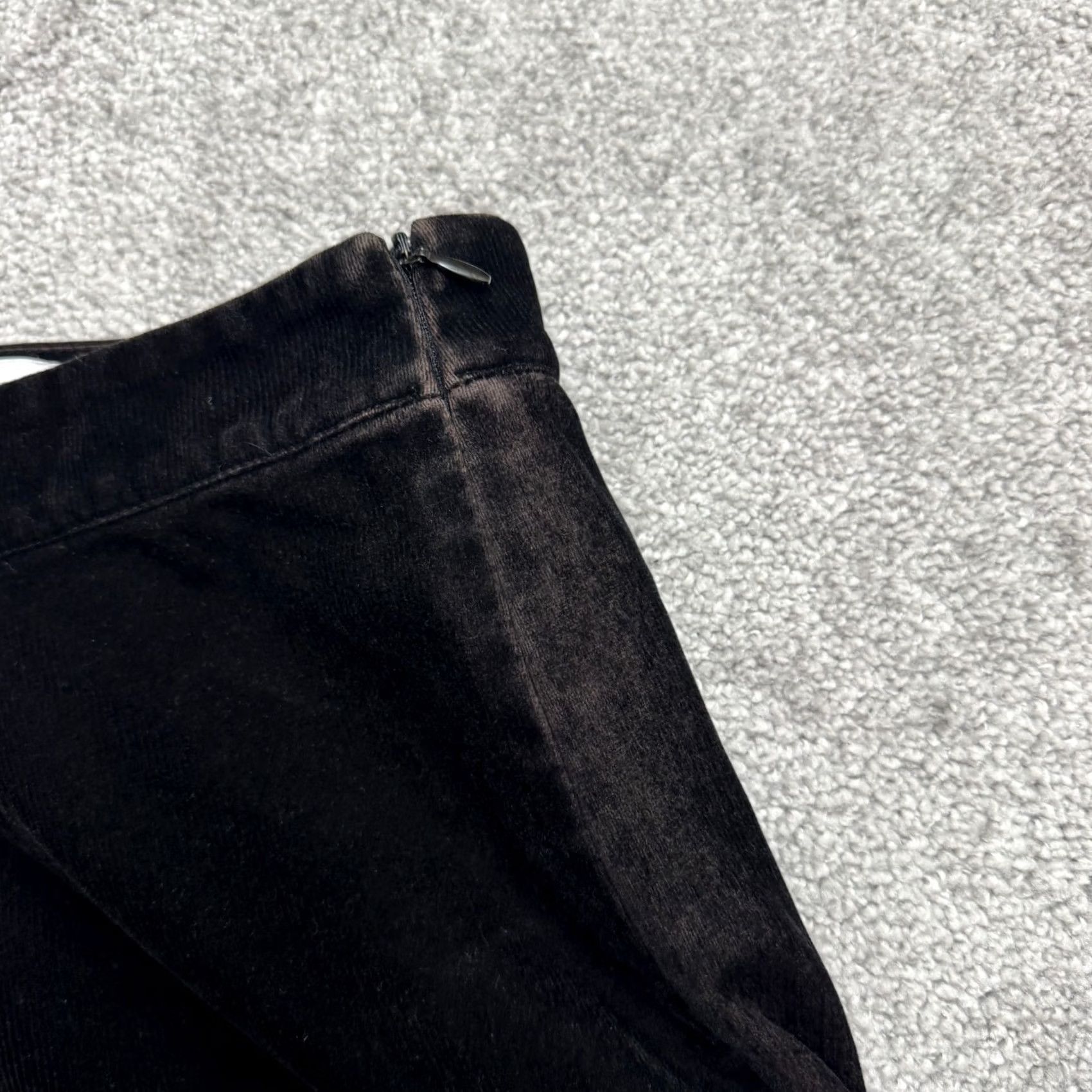 Urban Outfitters Urban Outfitters Corduroy Wide Leg Trouser Pants Womens Large Black High Rise Size 36" / US 14 / IT 50 - 6 Thumbnail