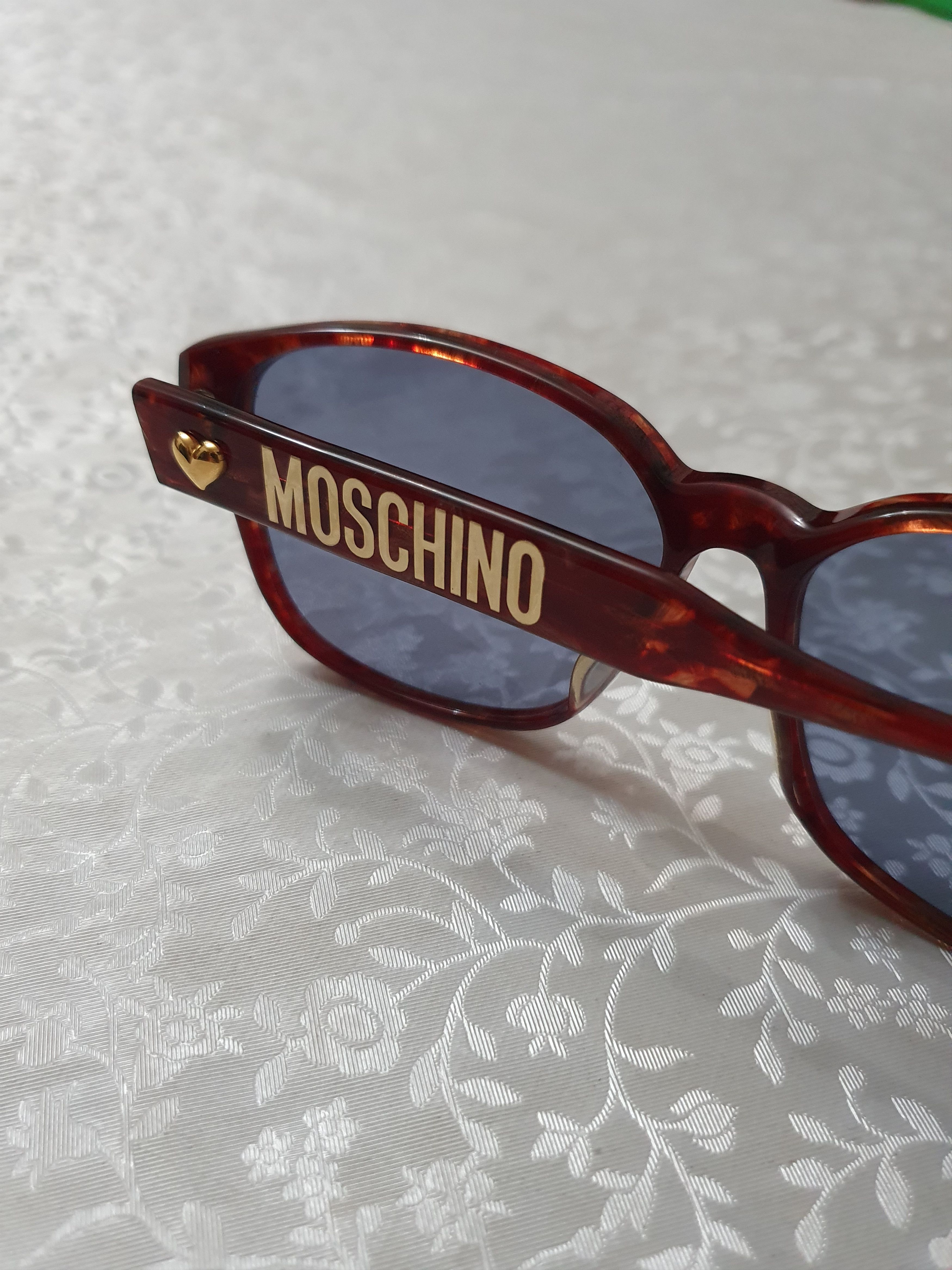 Other Moschino TortoiseShell Y2k Contrast LoGo Y2k Rare Sunglasses Size ONE SIZE - 2 Thumbnail