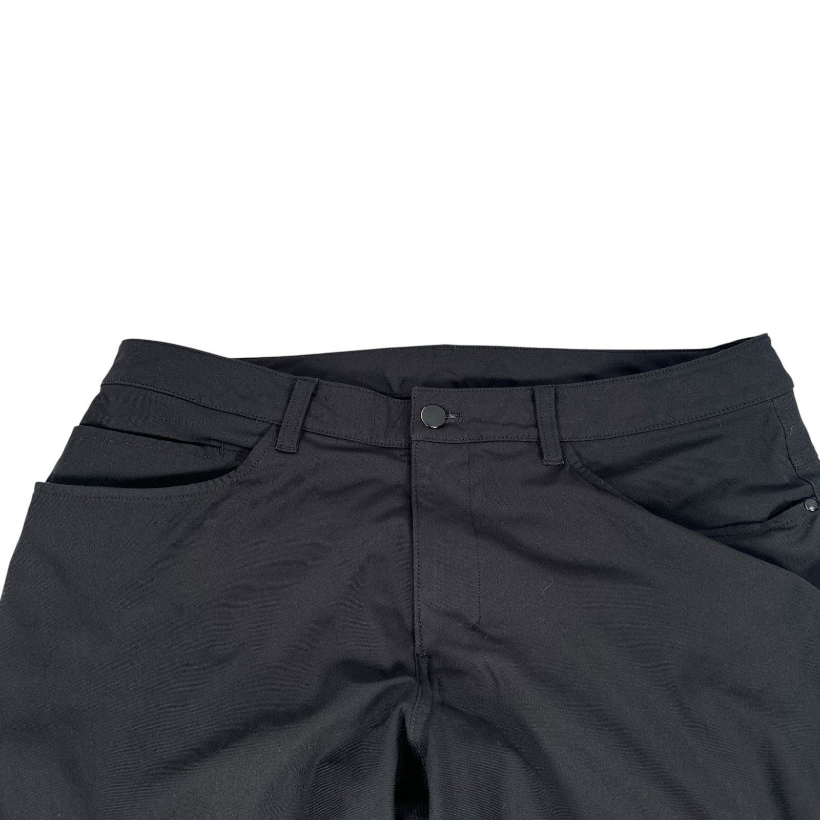 Lululemon Lululemon ABC Pants Men’s 34 Black Pockets Flat Straight Leg Size US 34 / EU 50 - 3 Thumbnail