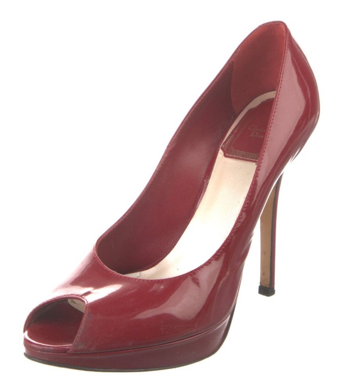 Dior Christian Dior Patent Leather Pumps Size US 7 / IT 37 - 2 Thumbnail