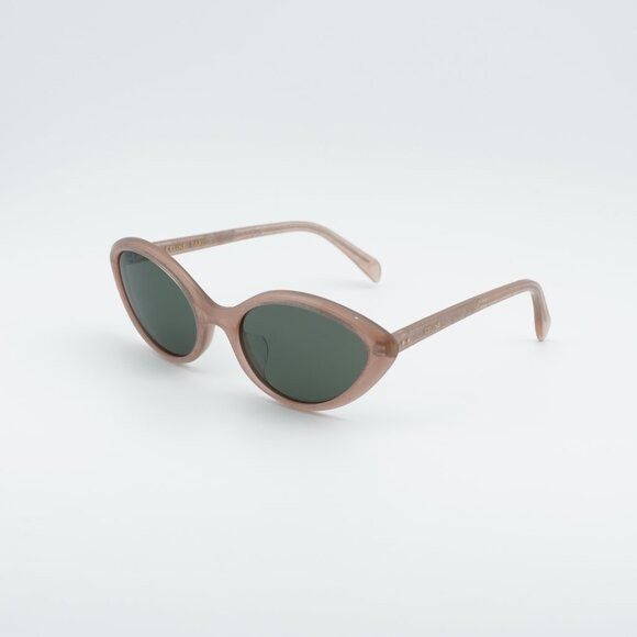 Celine Celine CL40264U 74N Sunglasses Pink Glitter Cat Eye Frame Size ONE SIZE - 1 Thumbnail