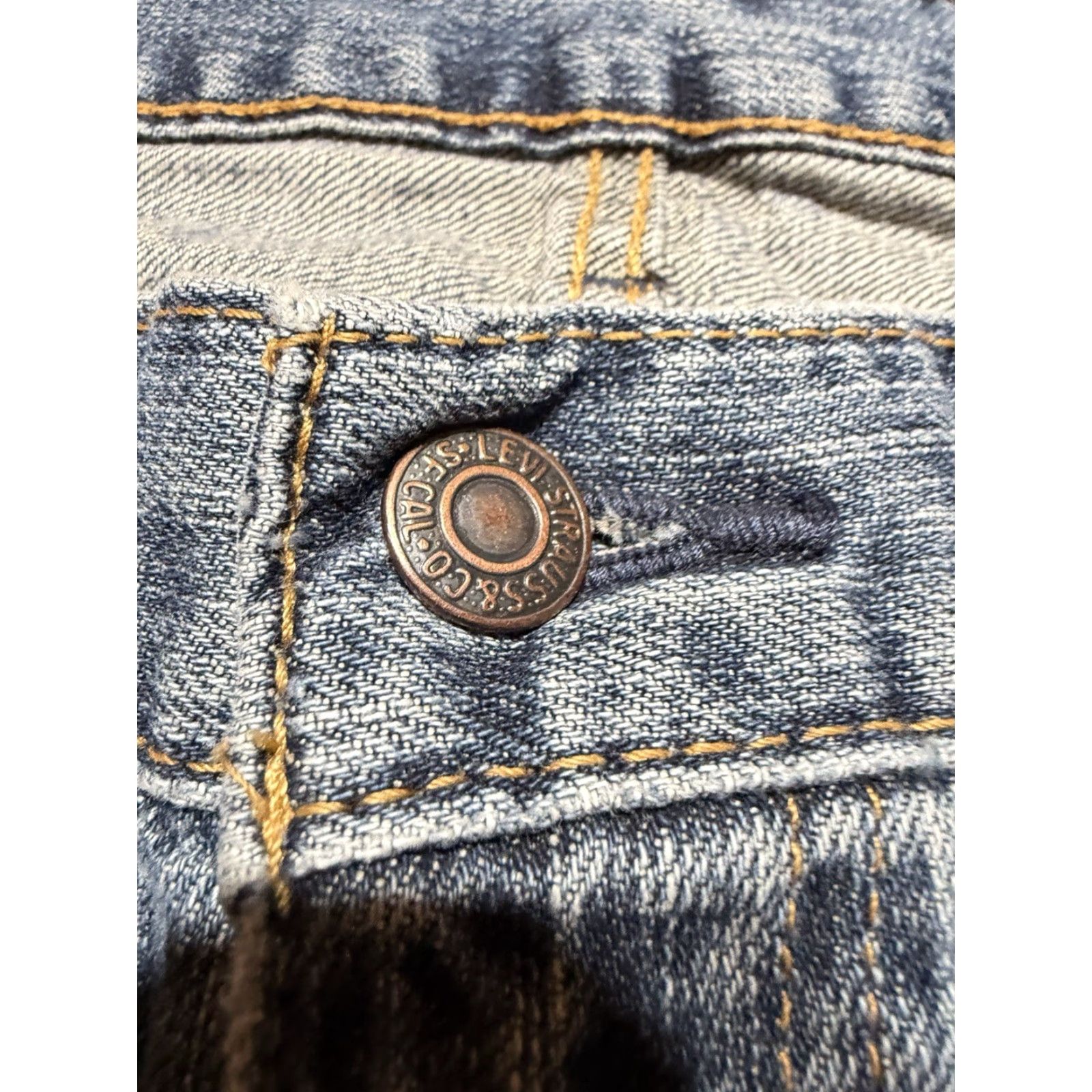 Levi's Levi’s 559 Relaxed Straight Jeans Men 38 Blue Denim 38X32 100% Cotton Regular Waist 5-Pocket Brand Levi's Size US 38 / EU 54 - 6 Thumbnail