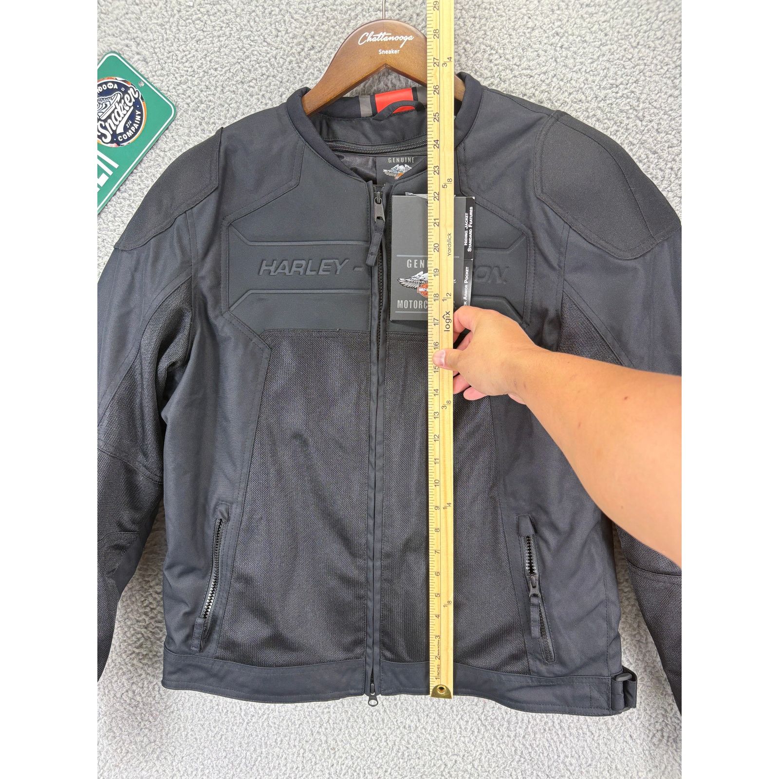 Harley Davidson Harley Davidson Brawler Genuine Padded Bike Jacket Mens M Size US M / EU 48-50 / 2 - 2 Thumbnail