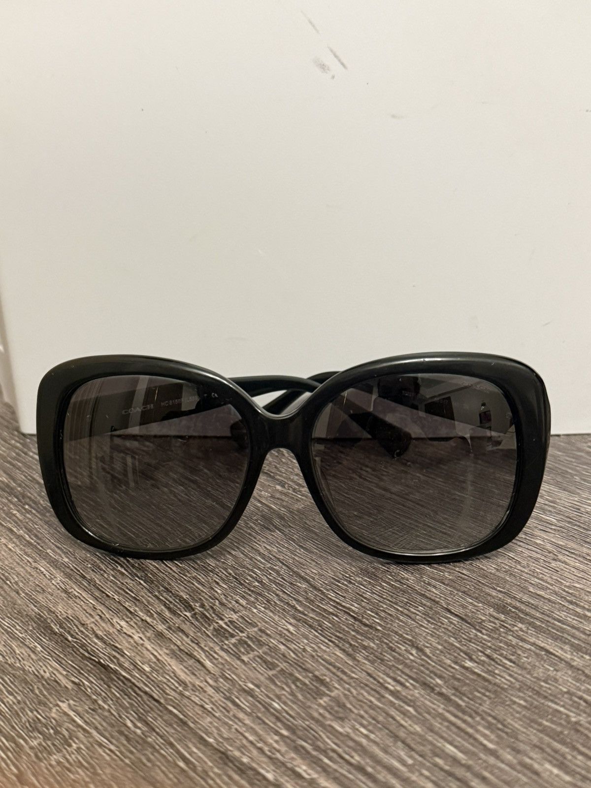 Coach Coach HC8158F Black Sunglasses – Used – 58□17 Size ONE SIZE - 1 Thumbnail