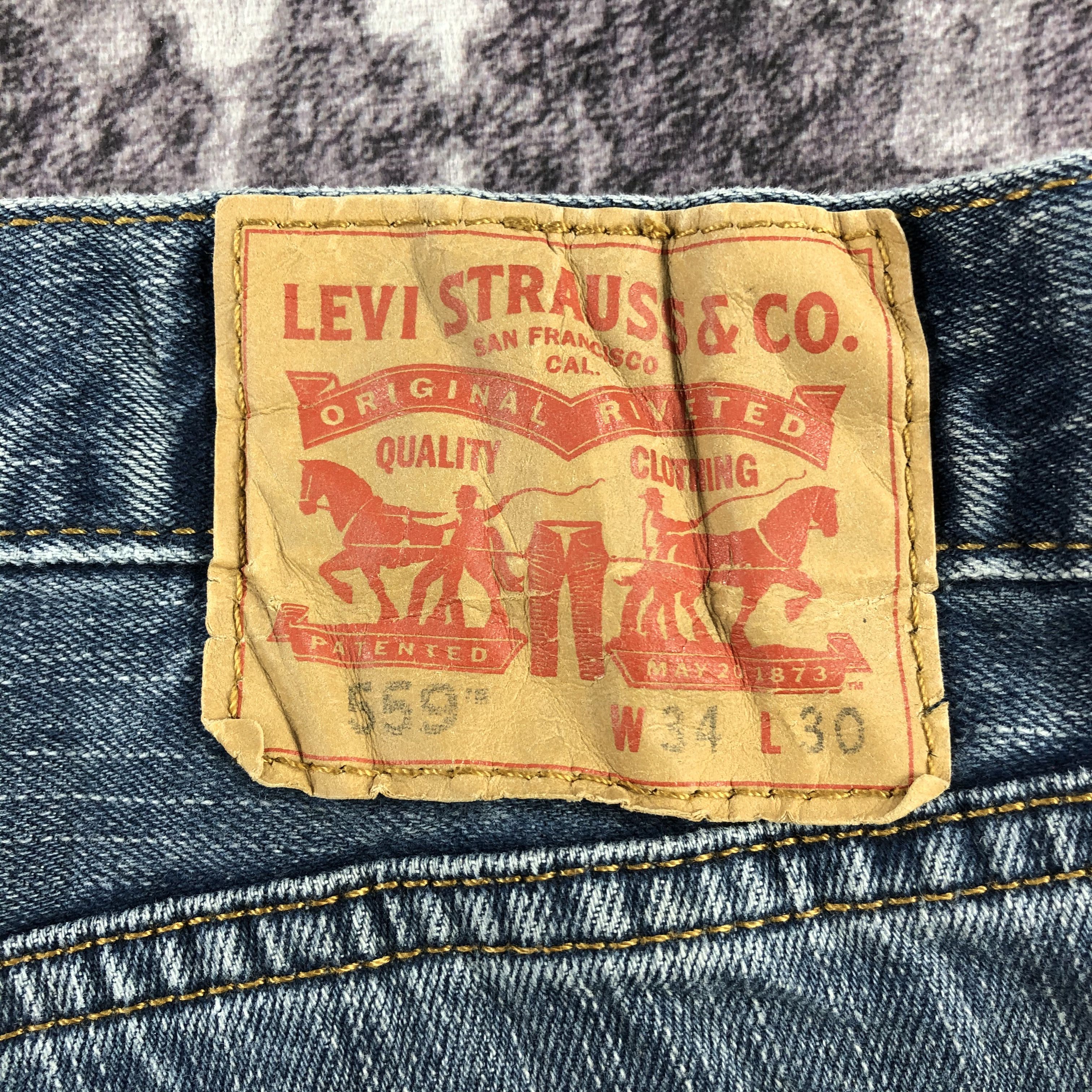 Levi's × Vintage Vintage Blue Wash Levis 559 Jeans-JM2982 Size US 36 / EU 52 - 6 Thumbnail