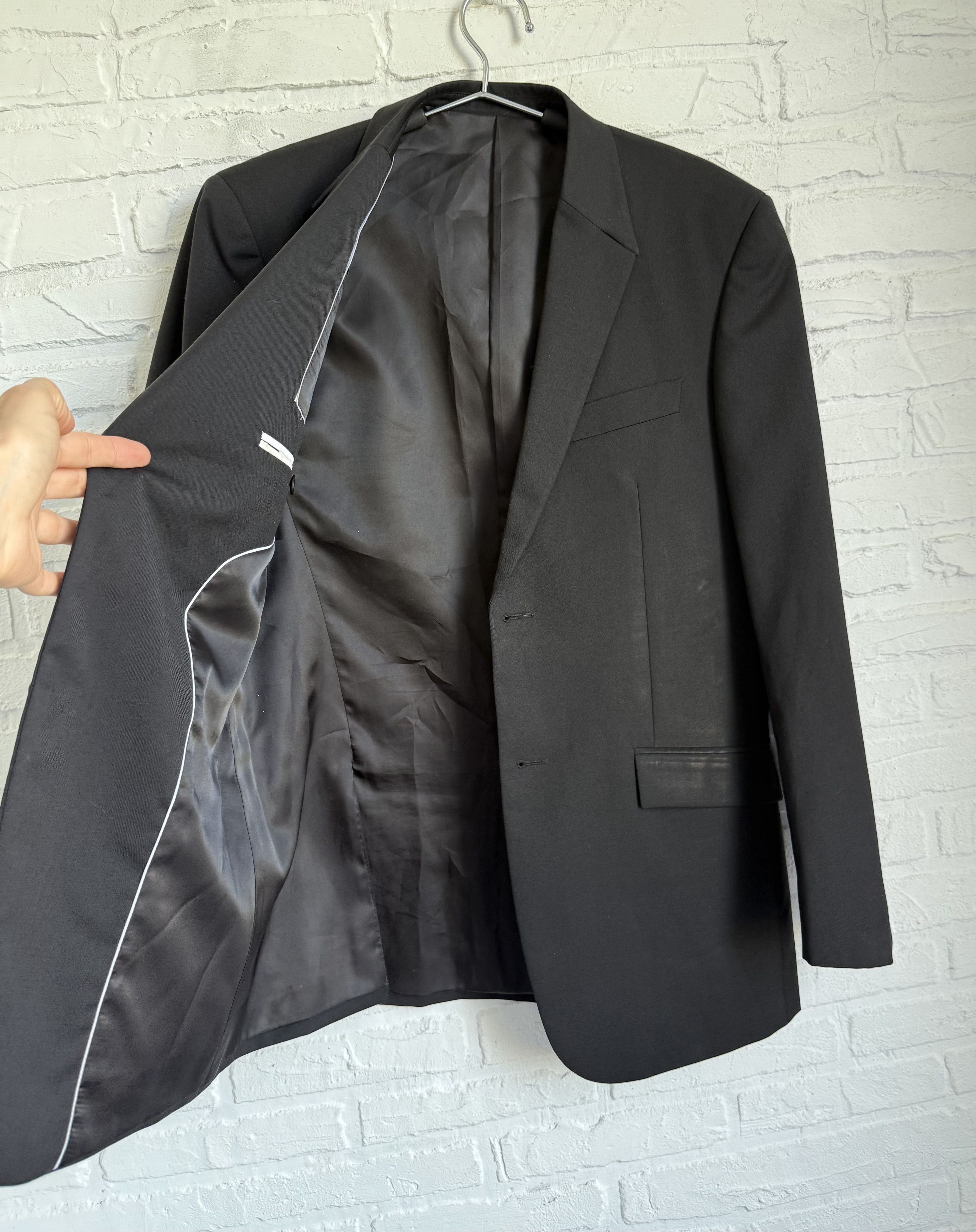 Thierry Mugler Vintage Archive Thierry Mugler Mugler Men Black Wool Blazer Size 50R - 4 Thumbnail