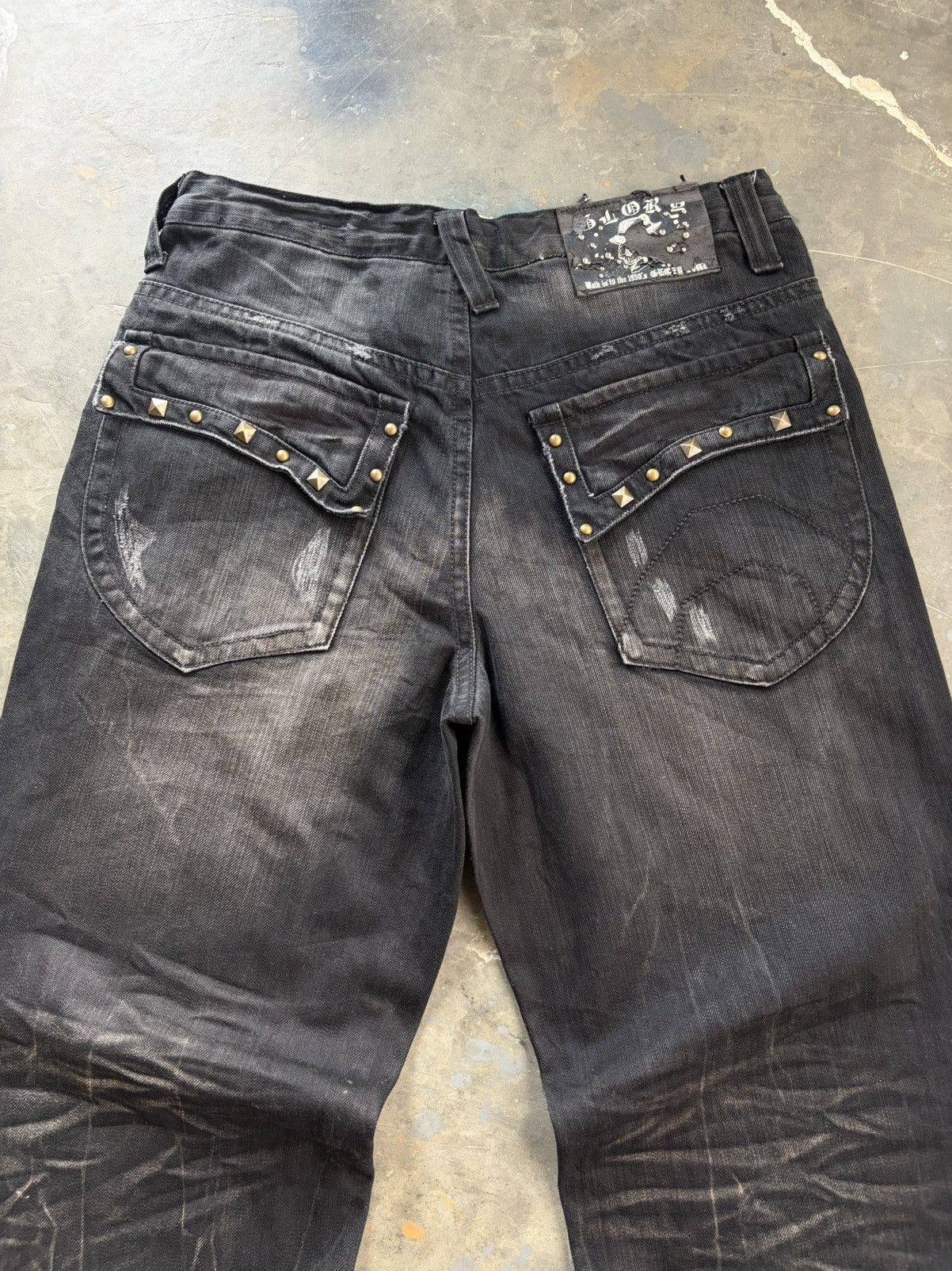 Tornado Mart 2000s glory - studded clawmark pants Size US 32 / EU 48 - 7 Thumbnail