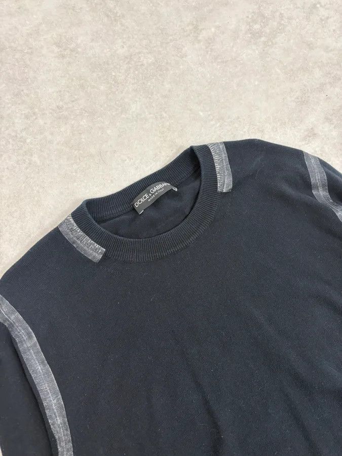 Dolce & Gabbana FW2005 Dolce & Gabbana Black Minimalist Sweater Size US S / EU 44-46 / 1 - 5 Thumbnail