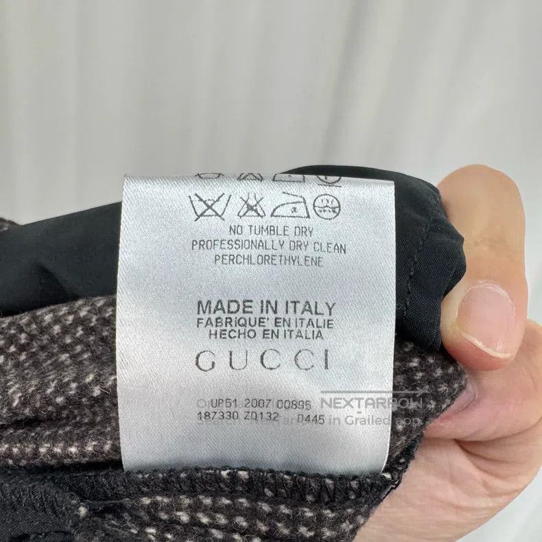 Gucci Gucci Woollen tweed plaid shorts Size US 38 / EU 54 - 6 Thumbnail