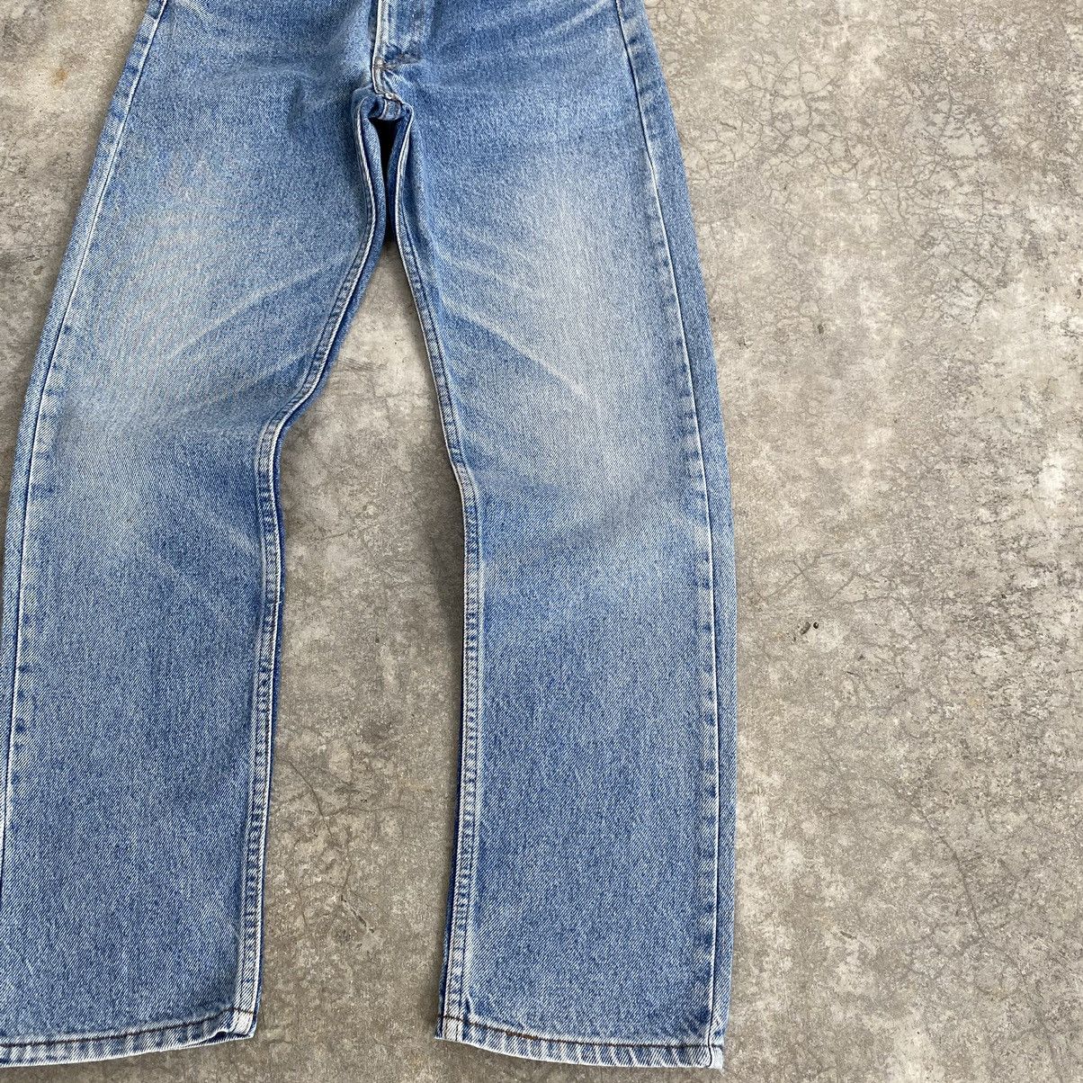 Levi's Size 28x28 Vintage 80’s Levi’s 505 Faded Blue Denim Jeans Size US 28 / EU 44 - 7 Thumbnail