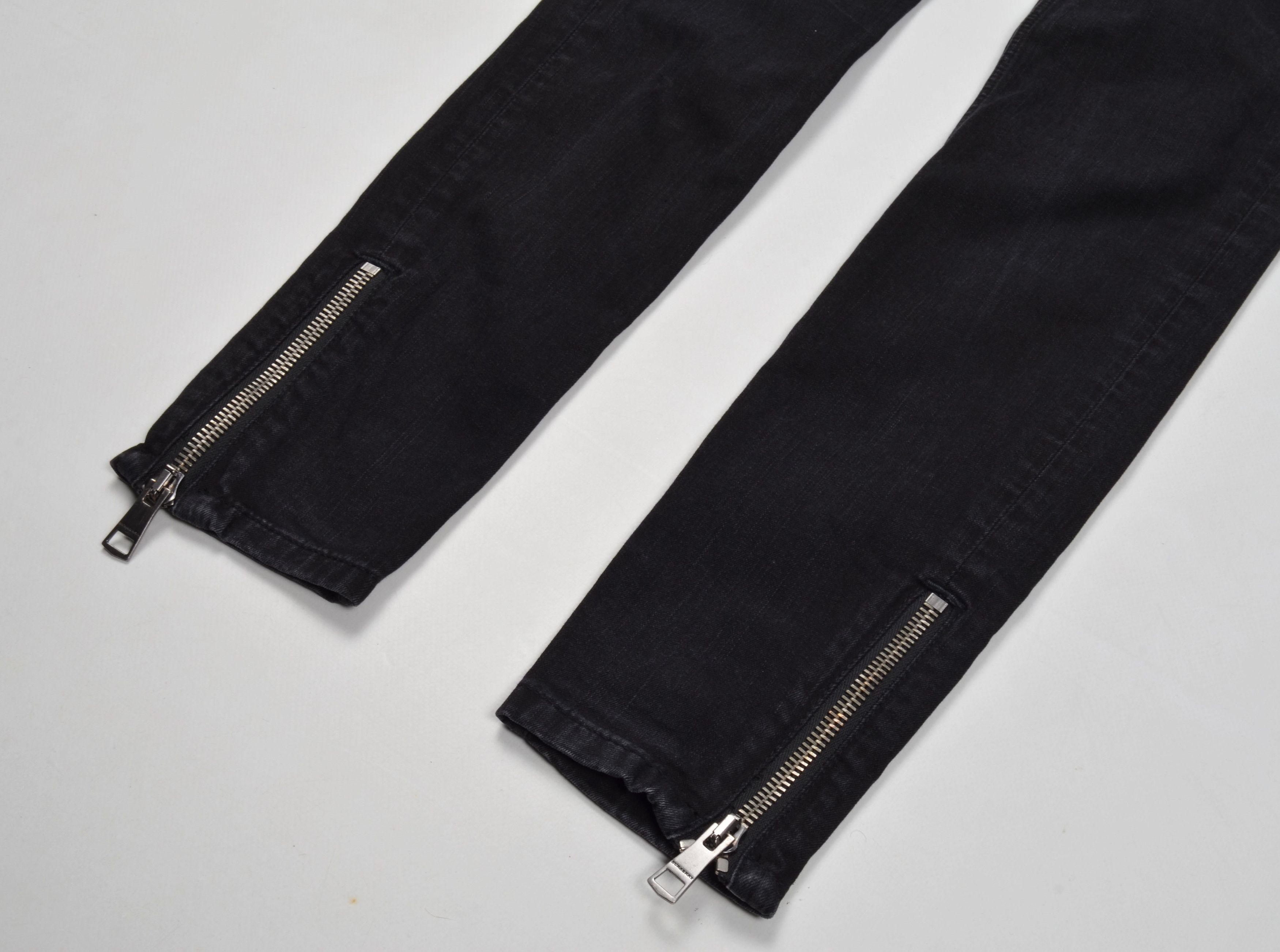 Burberry Burberry Brit Burrington Skinny Black Denim Jeans Size 28" / US 6 / IT 42 - 3 Thumbnail