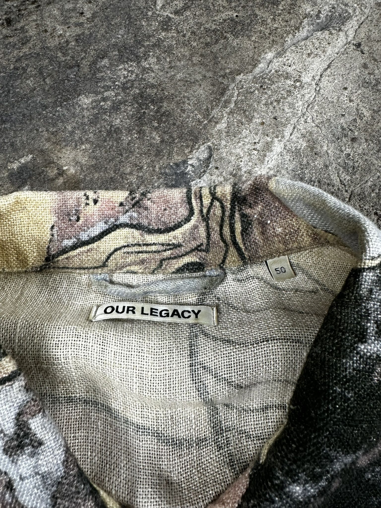 Our Legacy Our Legacy Acid Landscape Box Print Shirt Size US M / EU 48-50 / 2 - 5 Thumbnail