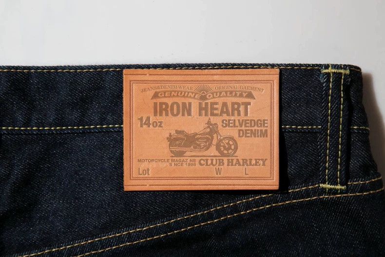 Iron Heart Iron Heart CLUB HARLEY 14oz Red Earbell bottom Pants Size US 32 / EU 48 - 4 Thumbnail
