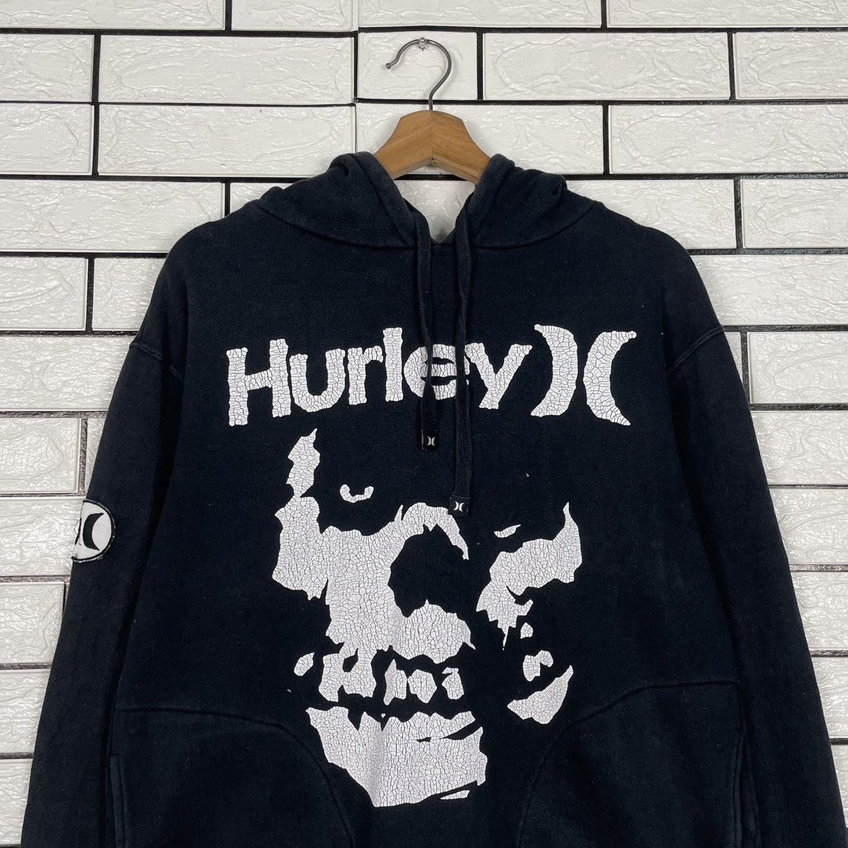 Hurley Hurley Big Logo Pullover Black Hoodie Size US M / EU 48-50 / 2 - 10 Thumbnail