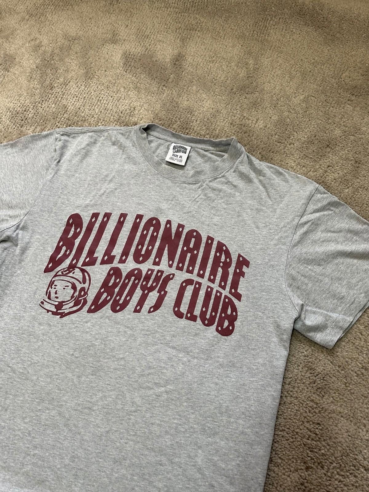 Billionaire Boys Club Billionaire Boys Club BBC Tee Gray Sz XL Size US XL / EU 56 / 4 - 3 Thumbnail