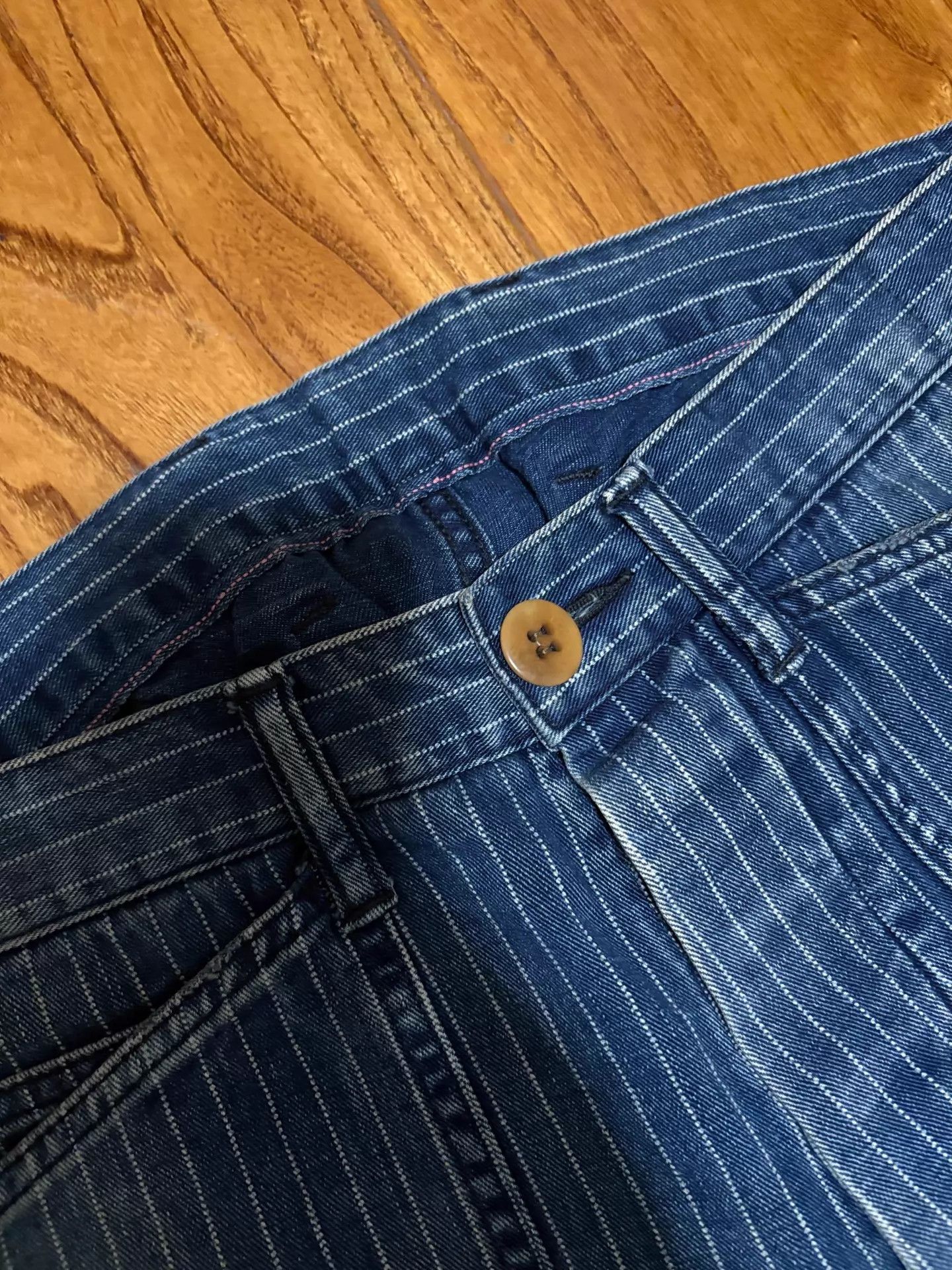 Visvim VISVIM CARPENTER PRIME 15ss INDIGO DMGD WASH PANTS Size US 29 - 7 Thumbnail