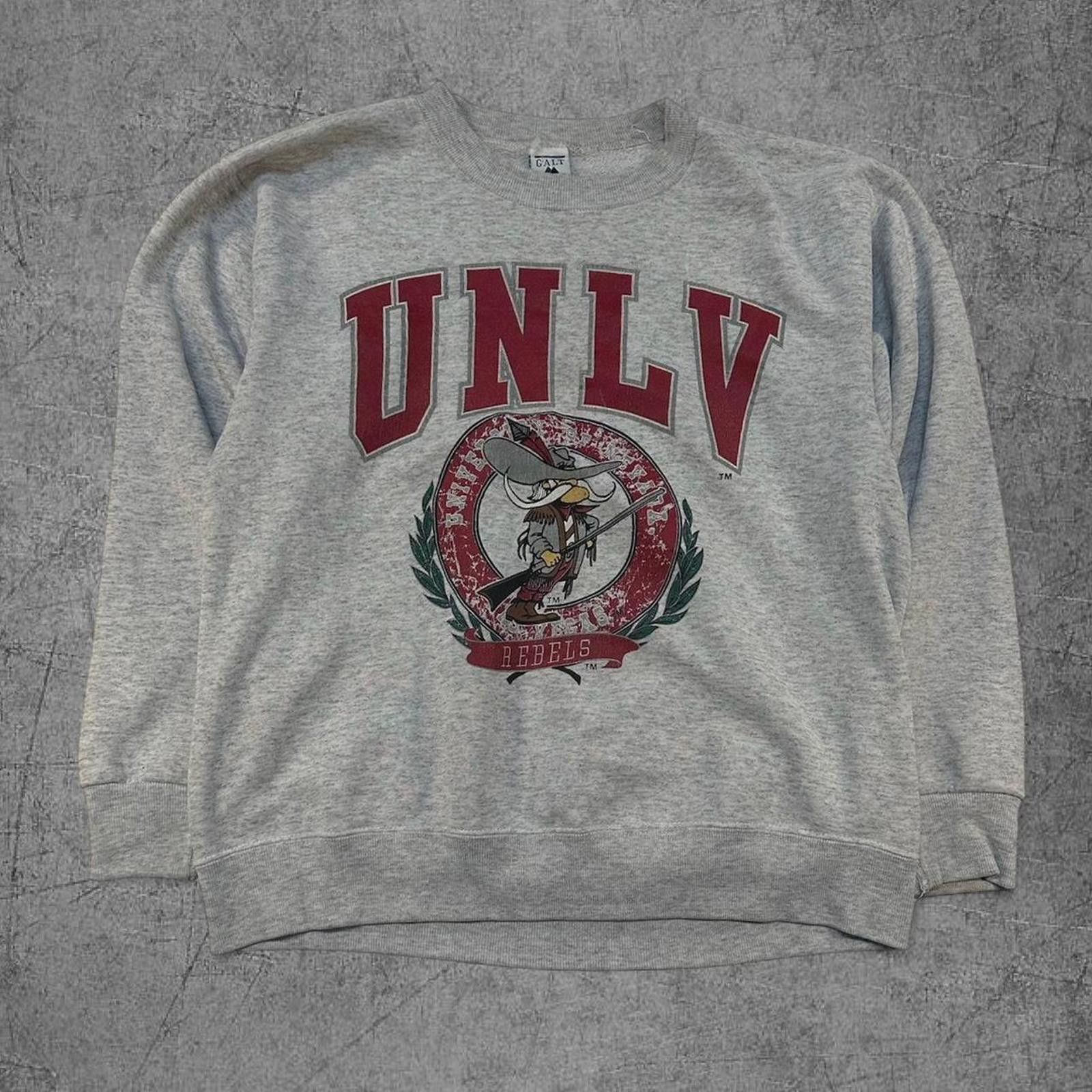 Vintage 90s UNLV University Crewneck Size US L / EU 52-54 / 3 - 1 Thumbnail