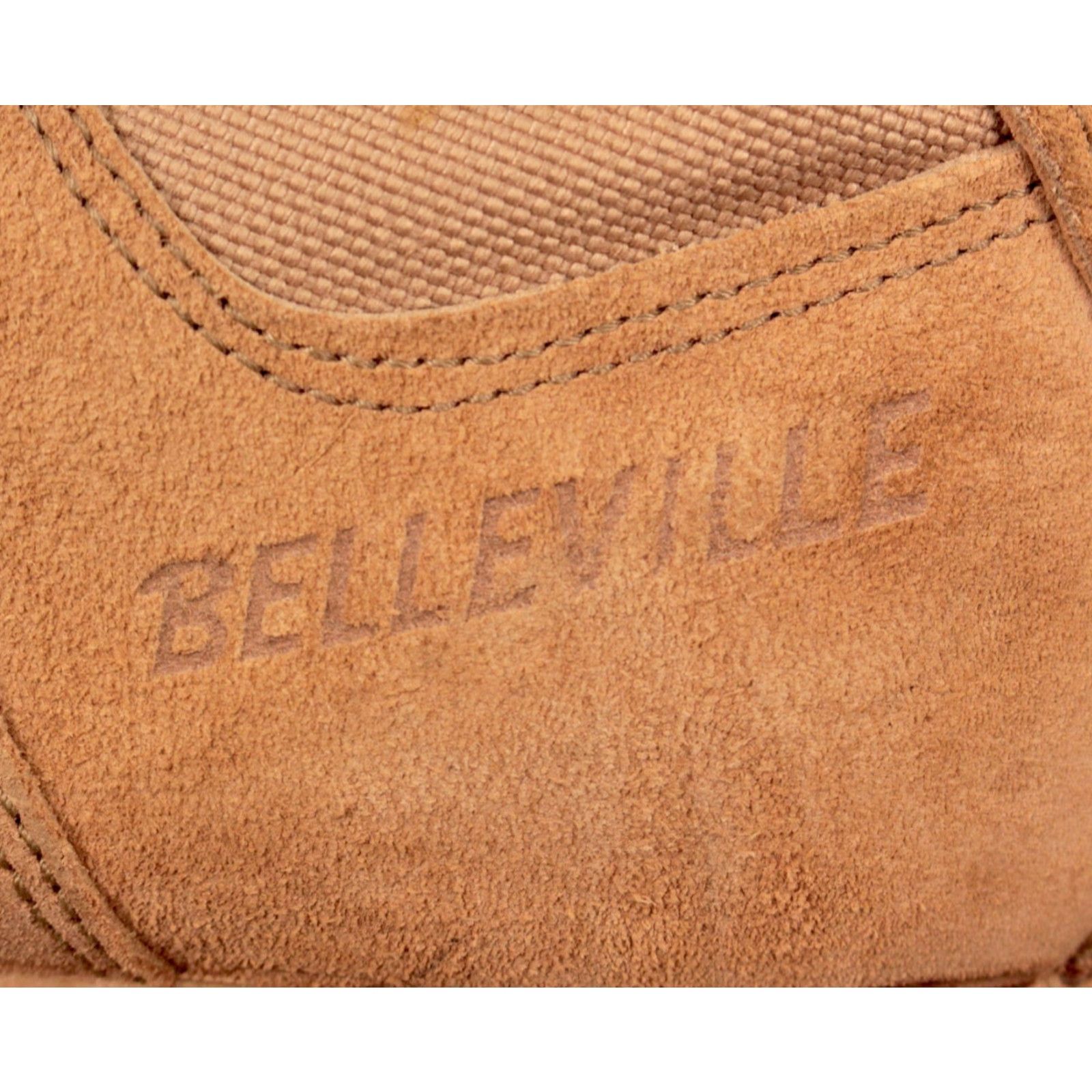 Vintage Bellville Mens US Army Desert Boots Combat Boots Beige Suede 6.5W NOS Size 6.5 Wide Military Boot Bodys Mens Size US 7 / EU 40 - 4 Thumbnail